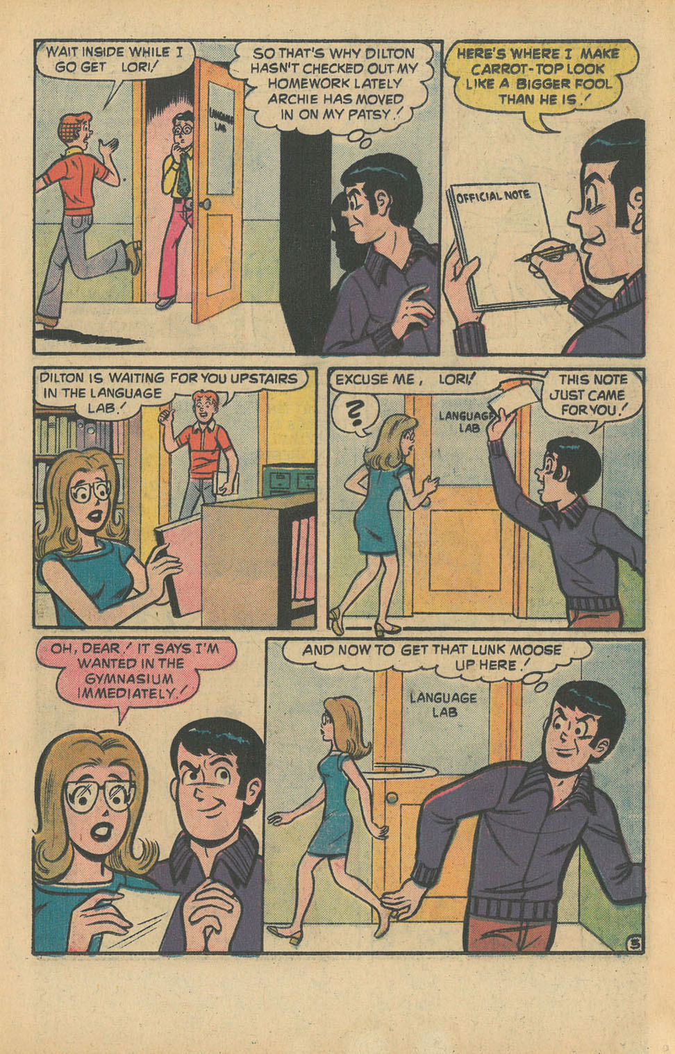 Read online Archie's TV Laugh-Out comic -  Issue #34 - 15