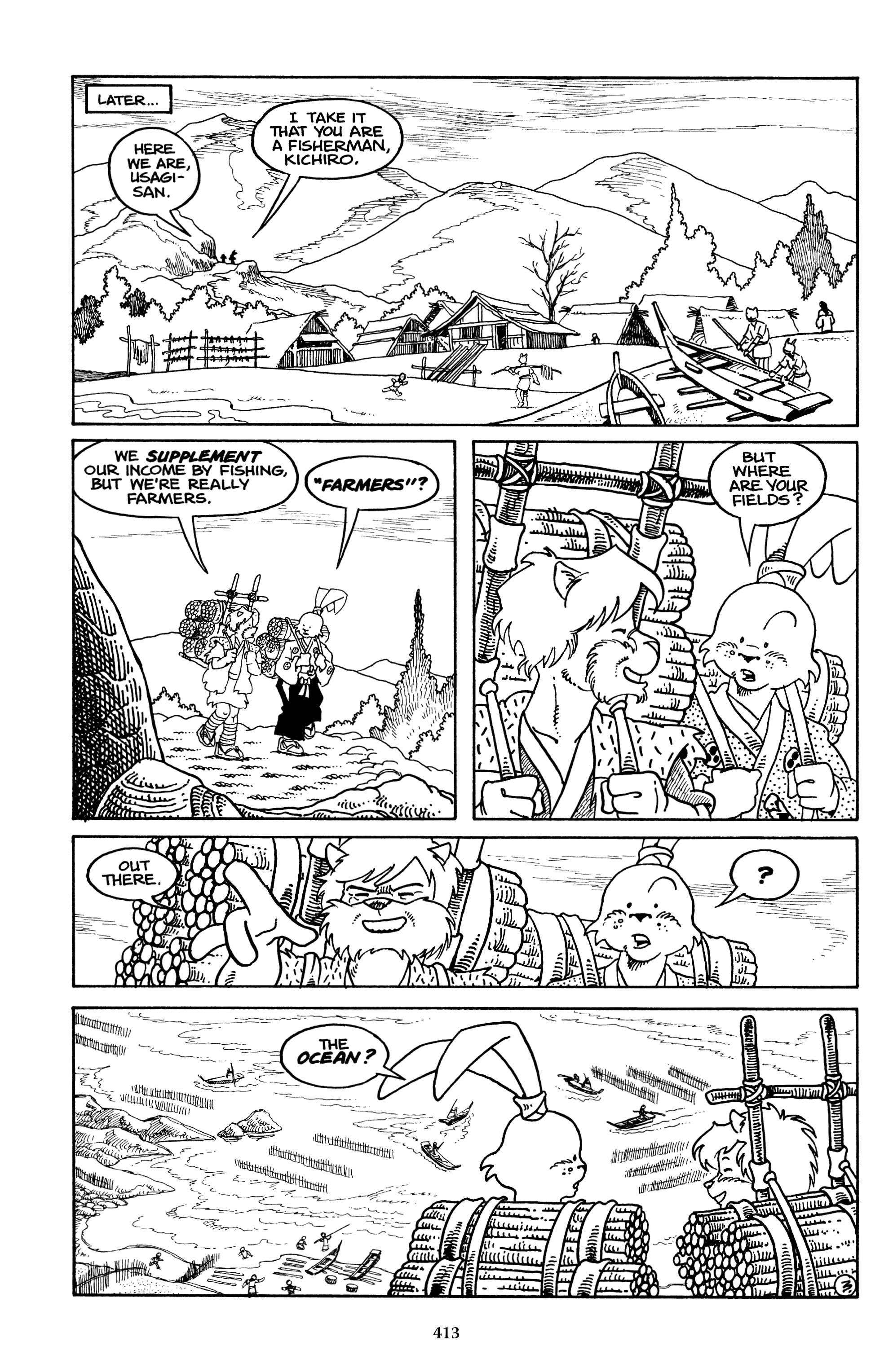 Read online The Usagi Yojimbo Saga (2021) comic -  Issue # TPB 1 (Part 4) - 99