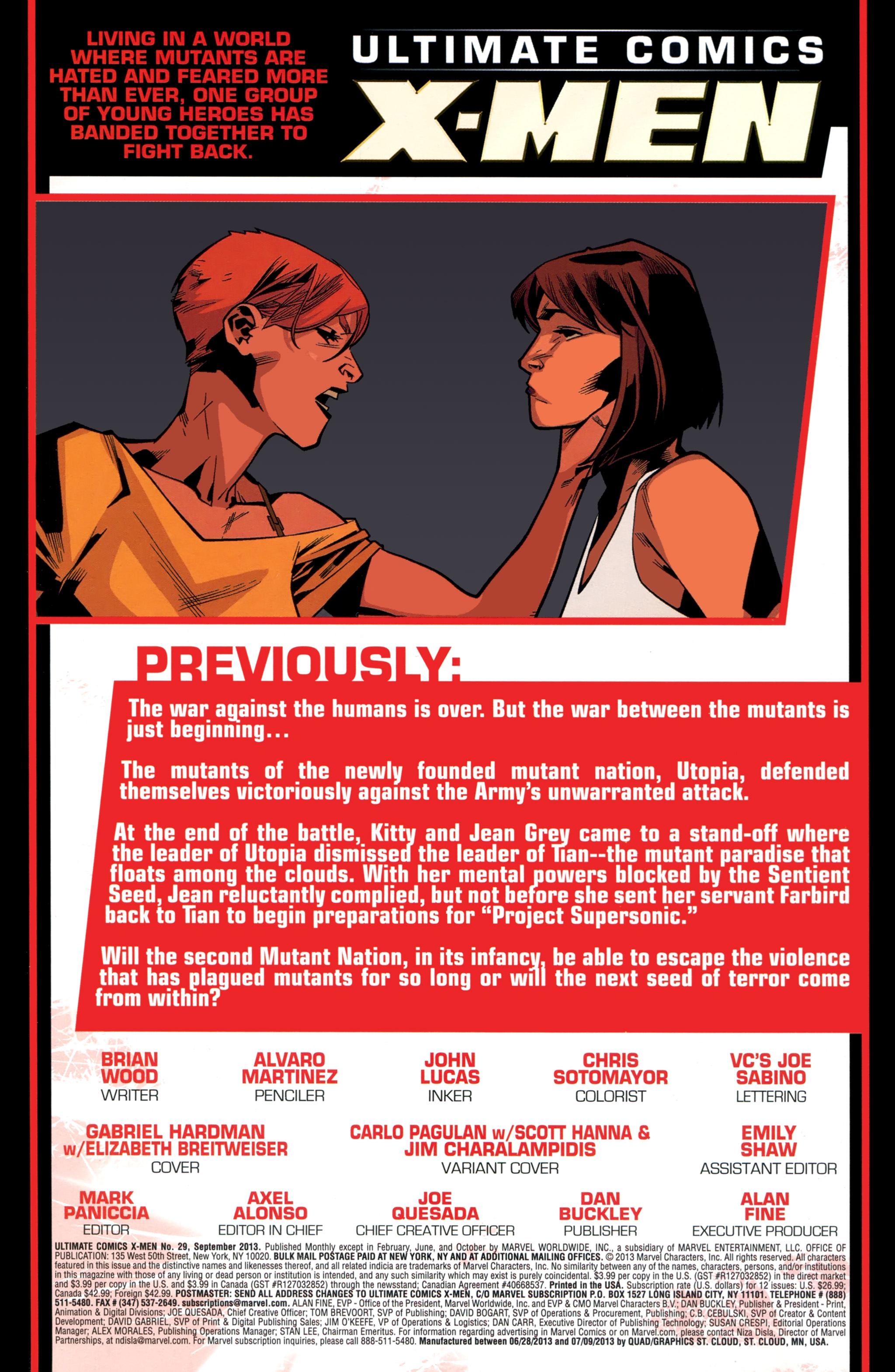 Read online Ultimate Comics X-Men comic -  Issue #29 - 3