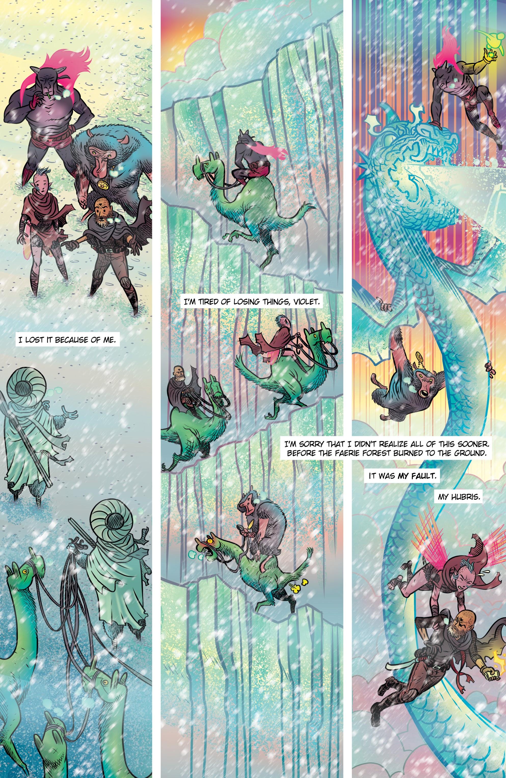 Read online Ether: The Disappearance of Violet Bell comic -  Issue # _TPB - 107