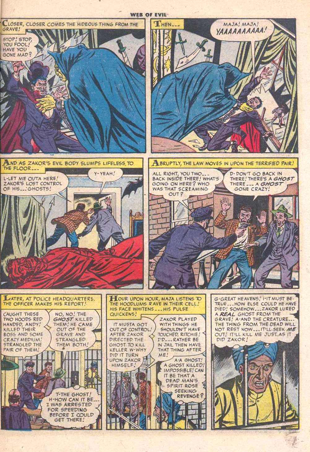 Read online Web of Evil comic -  Issue #16 - 11