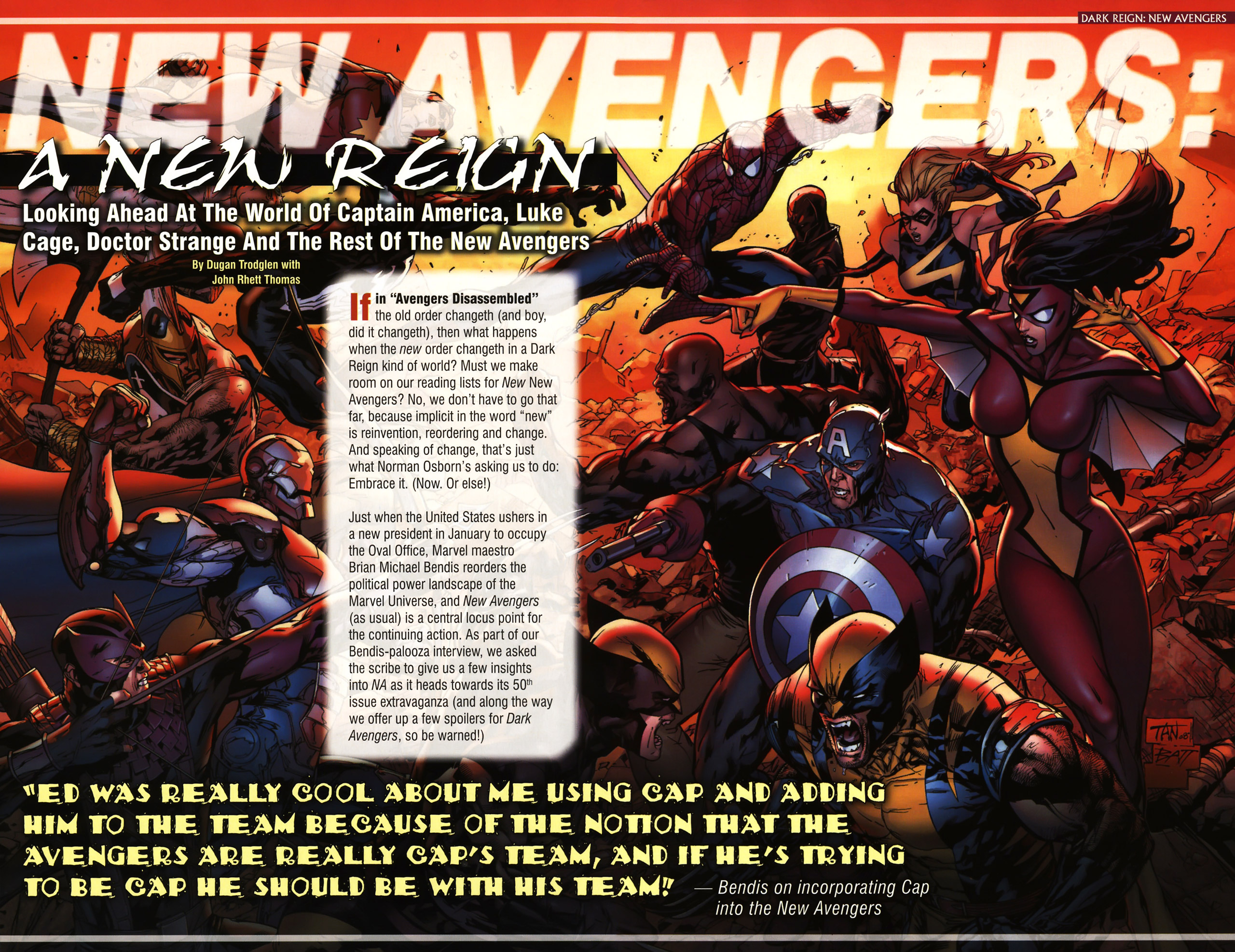 Read online Marvel Spotlight: Dark Reign comic -  Issue # Full - 10