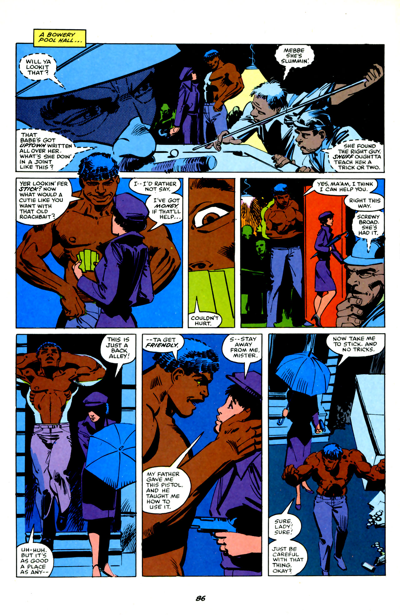Read online Elektra Megazine comic -  Issue #1 - 87