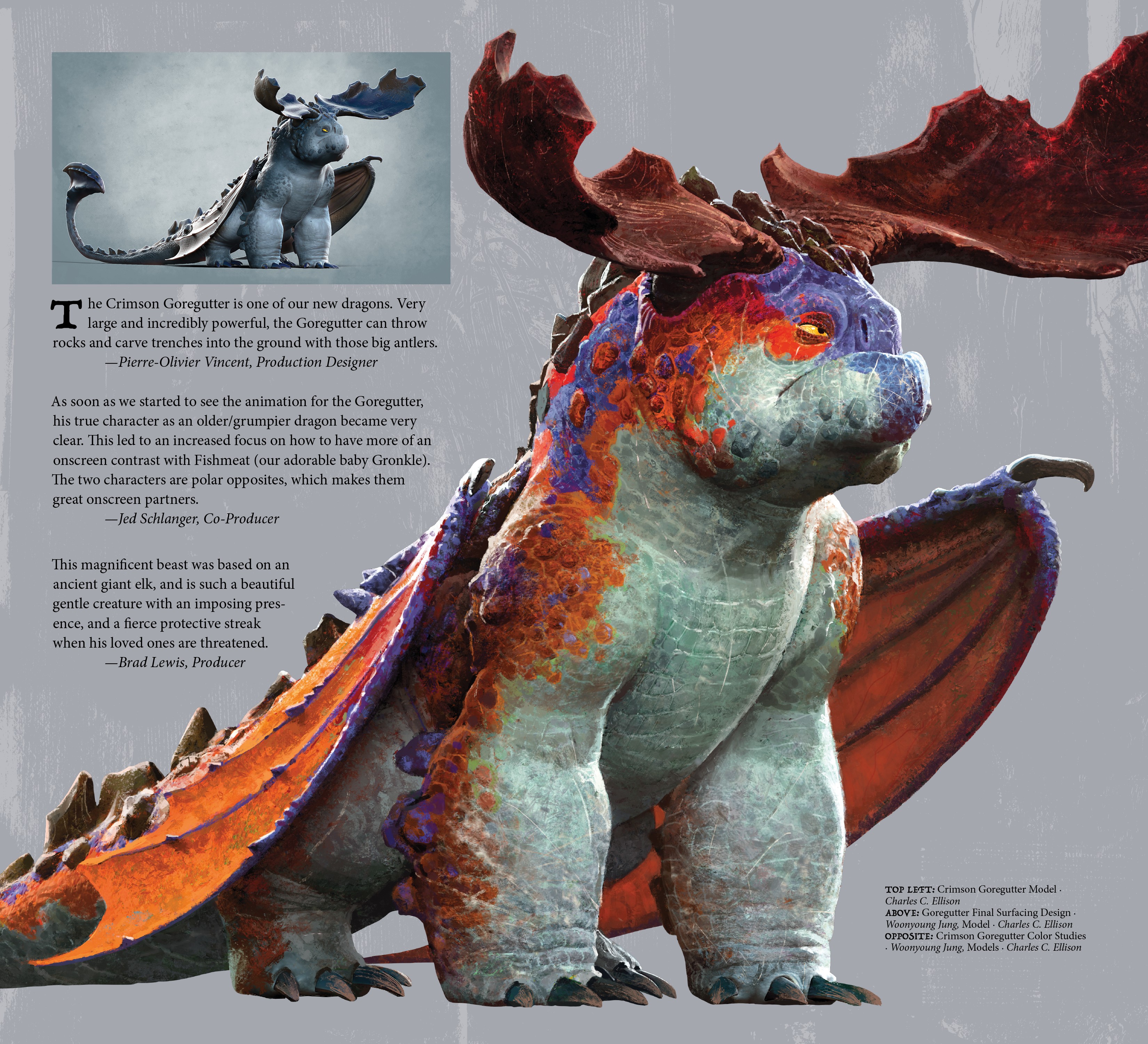 Read online The Art of How to Train Your Dragon: The Hidden World comic -  Issue # TPB - 37