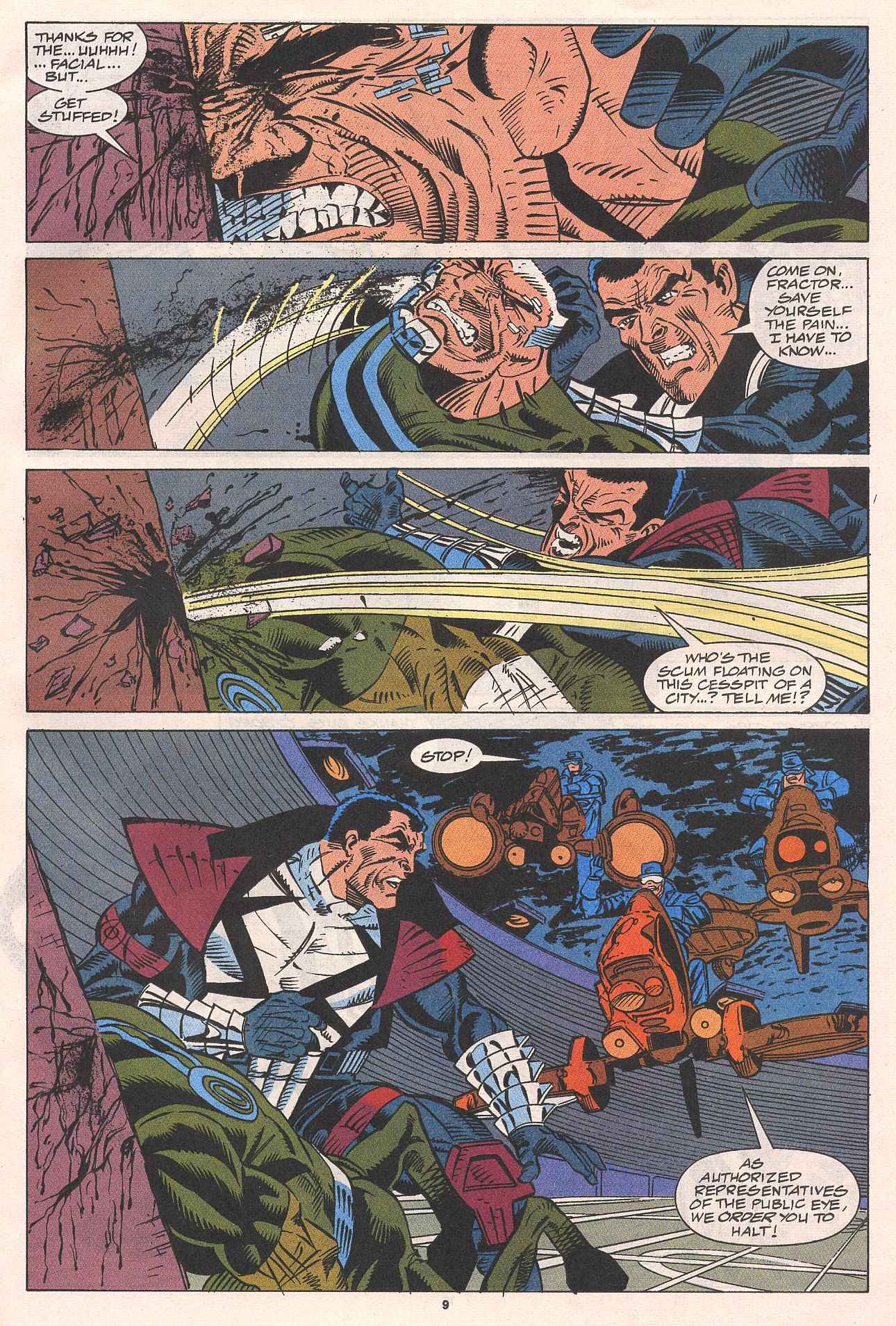 Read online Punisher 2099 comic -  Issue #6 - 9