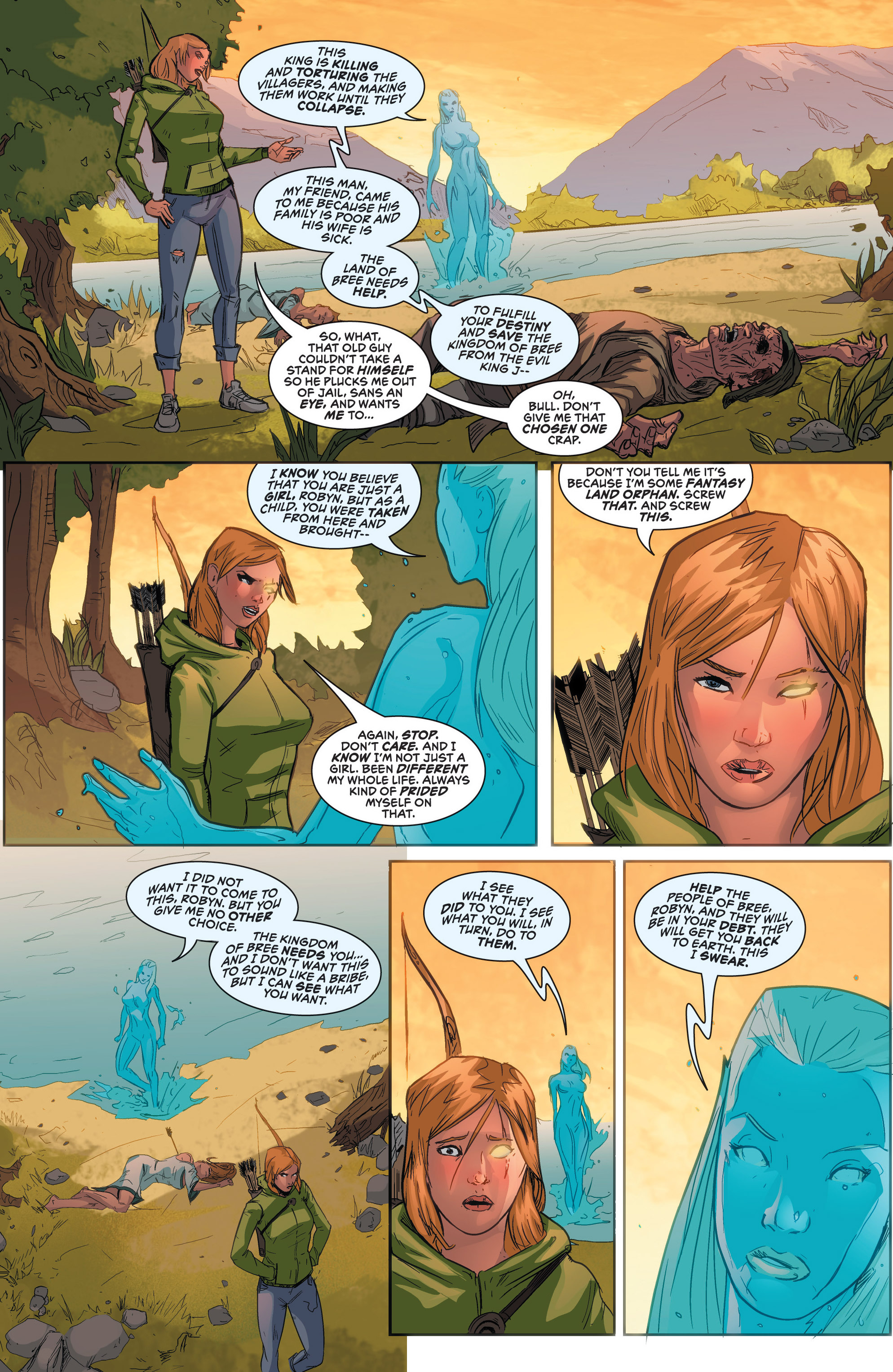 Read online Grimm Fairy Tales presents Robyn Hood (2012) comic -  Issue #2 - 10