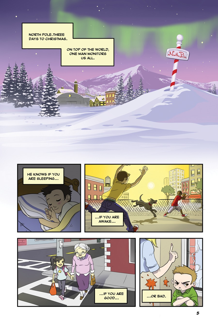 Read online Santa Versus Dracula comic -  Issue # TPB - 2