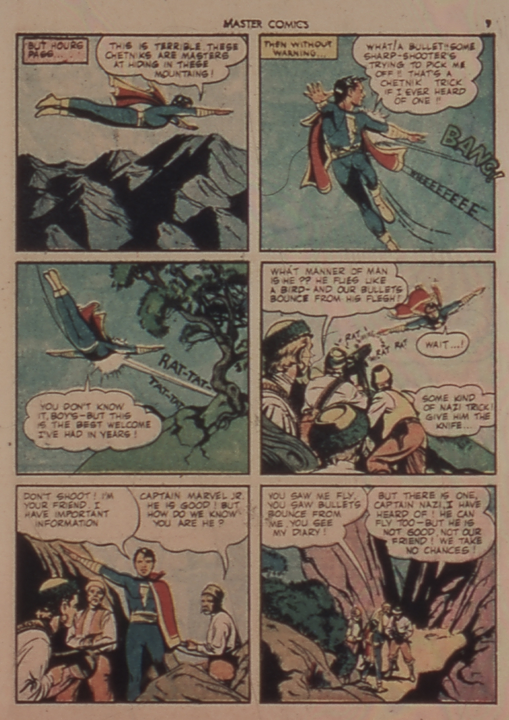 Read online Master Comics comic -  Issue #36 - 9