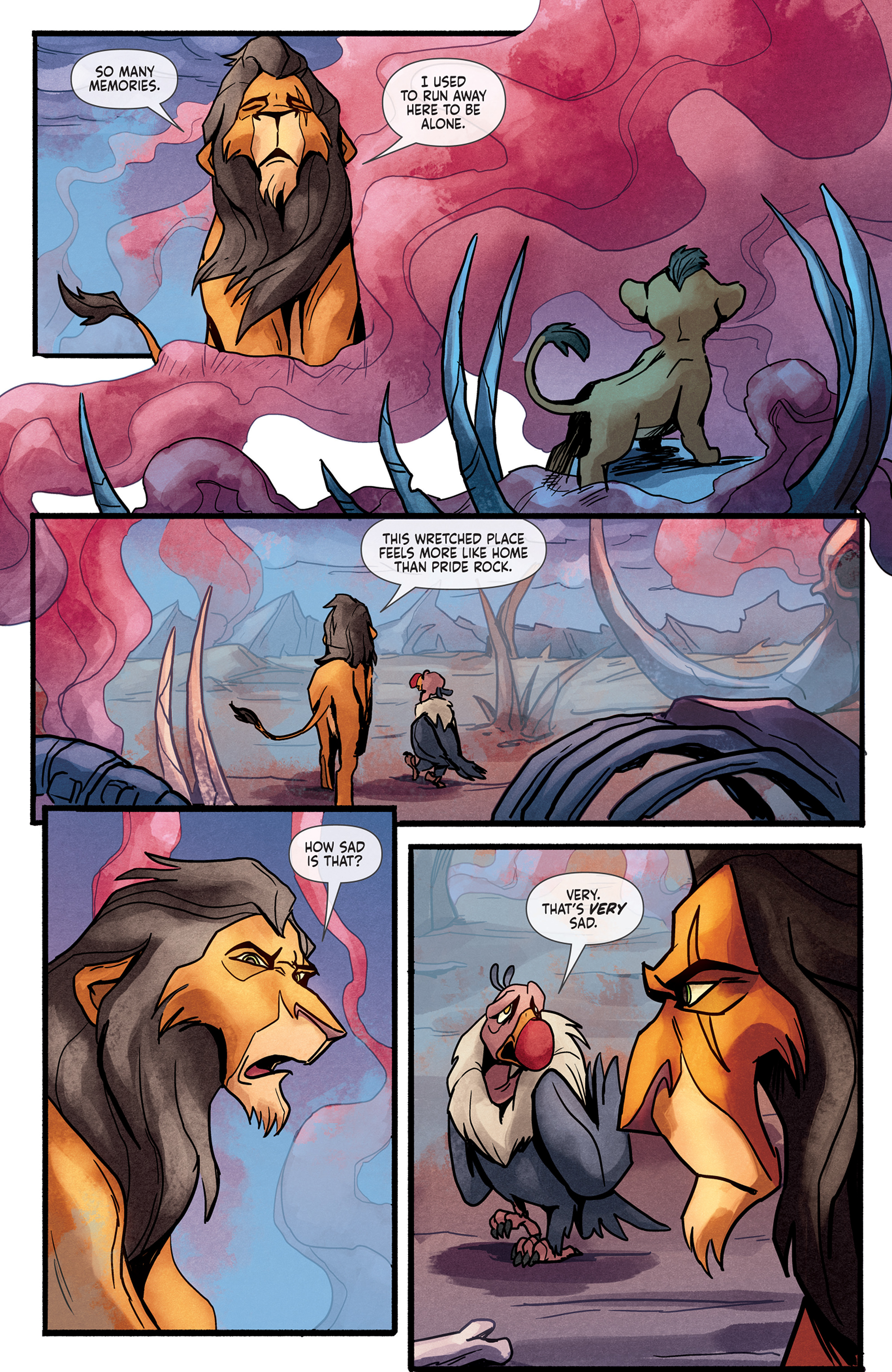 Read online Disney Villains: Scar comic -  Issue #2 - 23