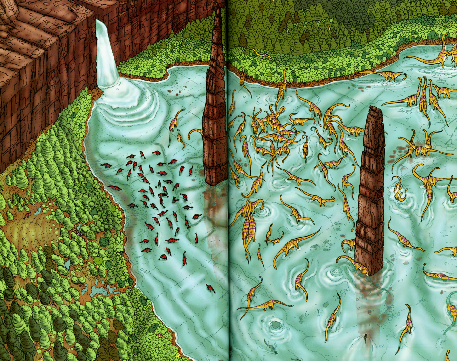 Read online Age of Reptiles: The Hunt comic -  Issue #2 - 4