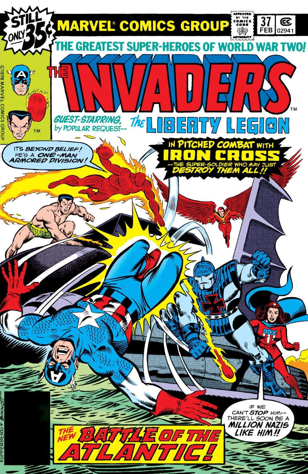 Read online The Invaders Classic comic -  Issue # TPB 2 (Part 3) - 37