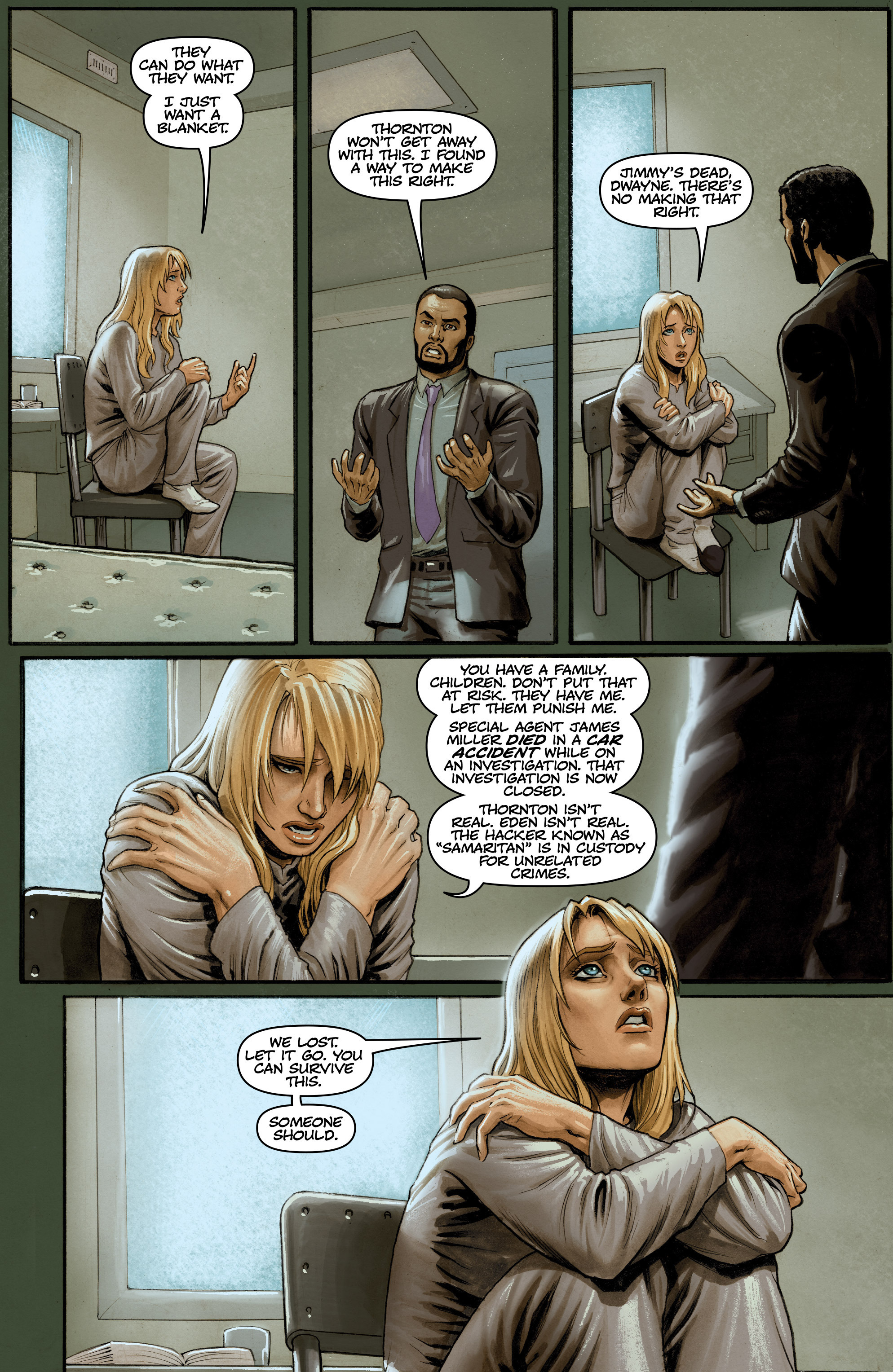 Read online Eden's Fall comic -  Issue #3 - 12
