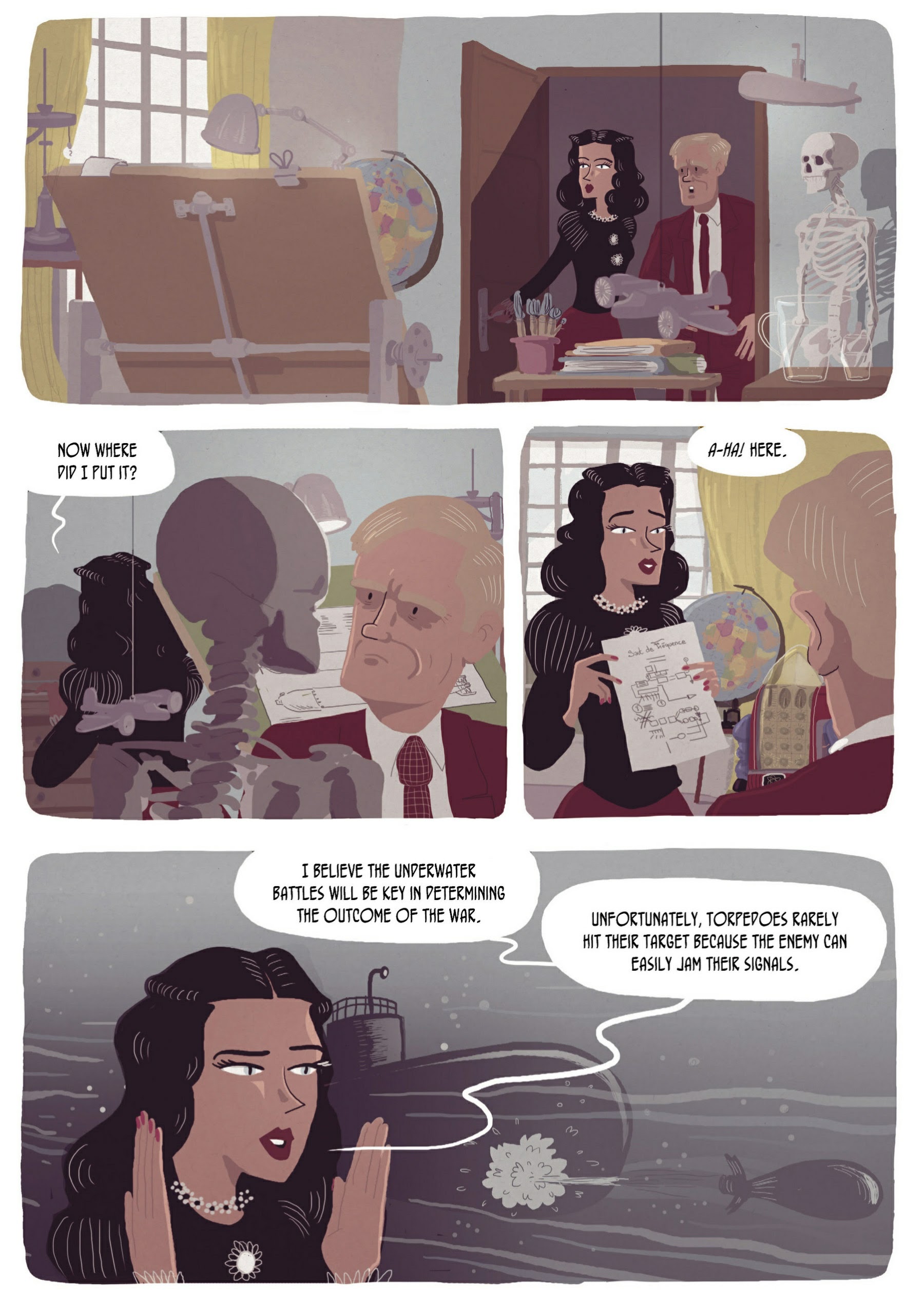 Read online Hedy Lamarr: An Incredible Life comic -  Issue # TPB (Part 2) - 13