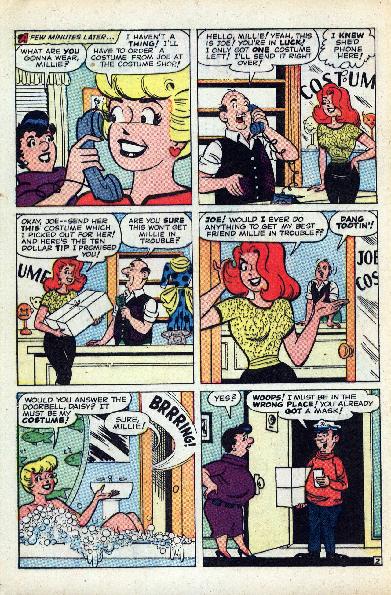 Read online A Date with Millie (1959) comic -  Issue #3 - 4