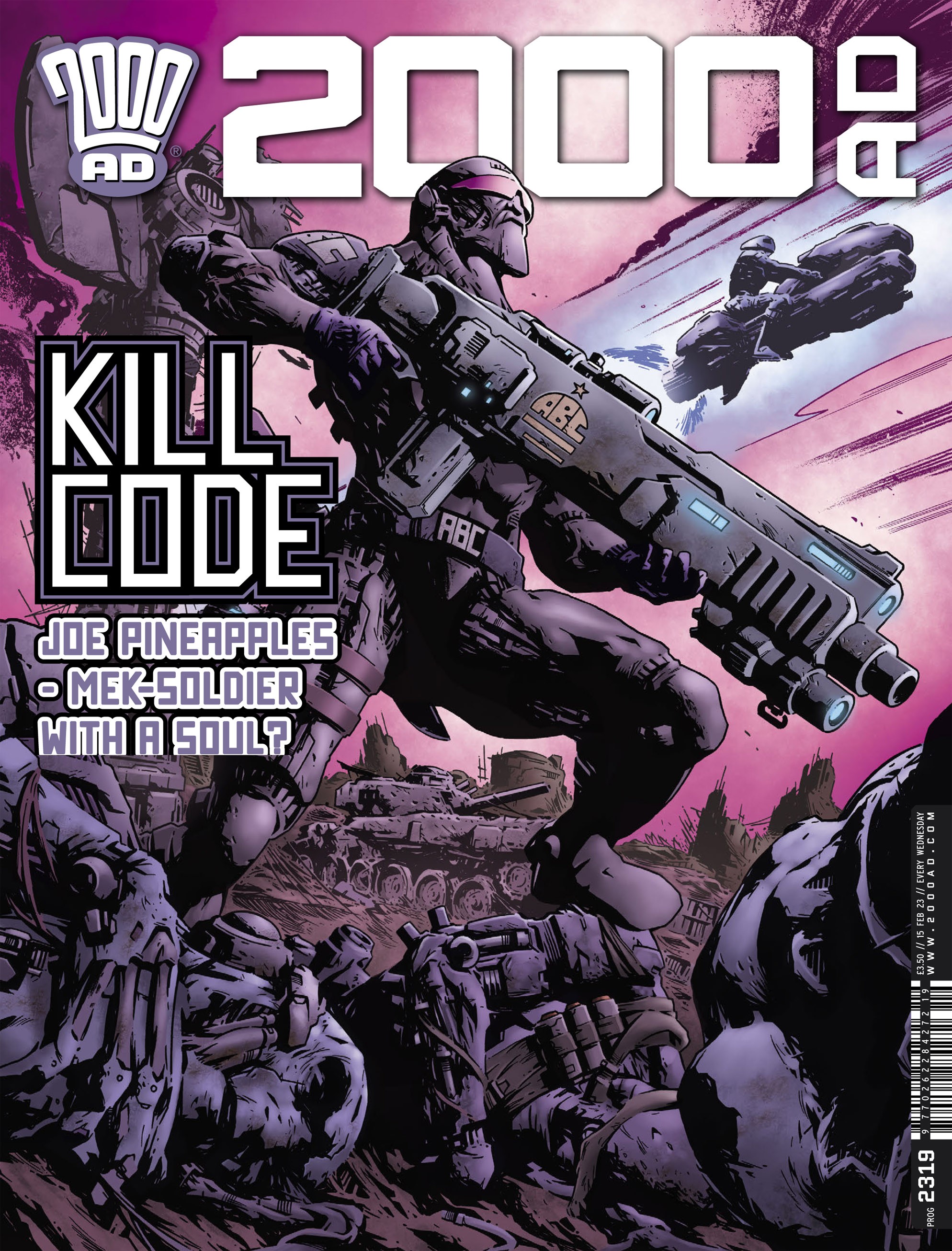 Read online 2000 AD comic -  Issue #2319 - 1