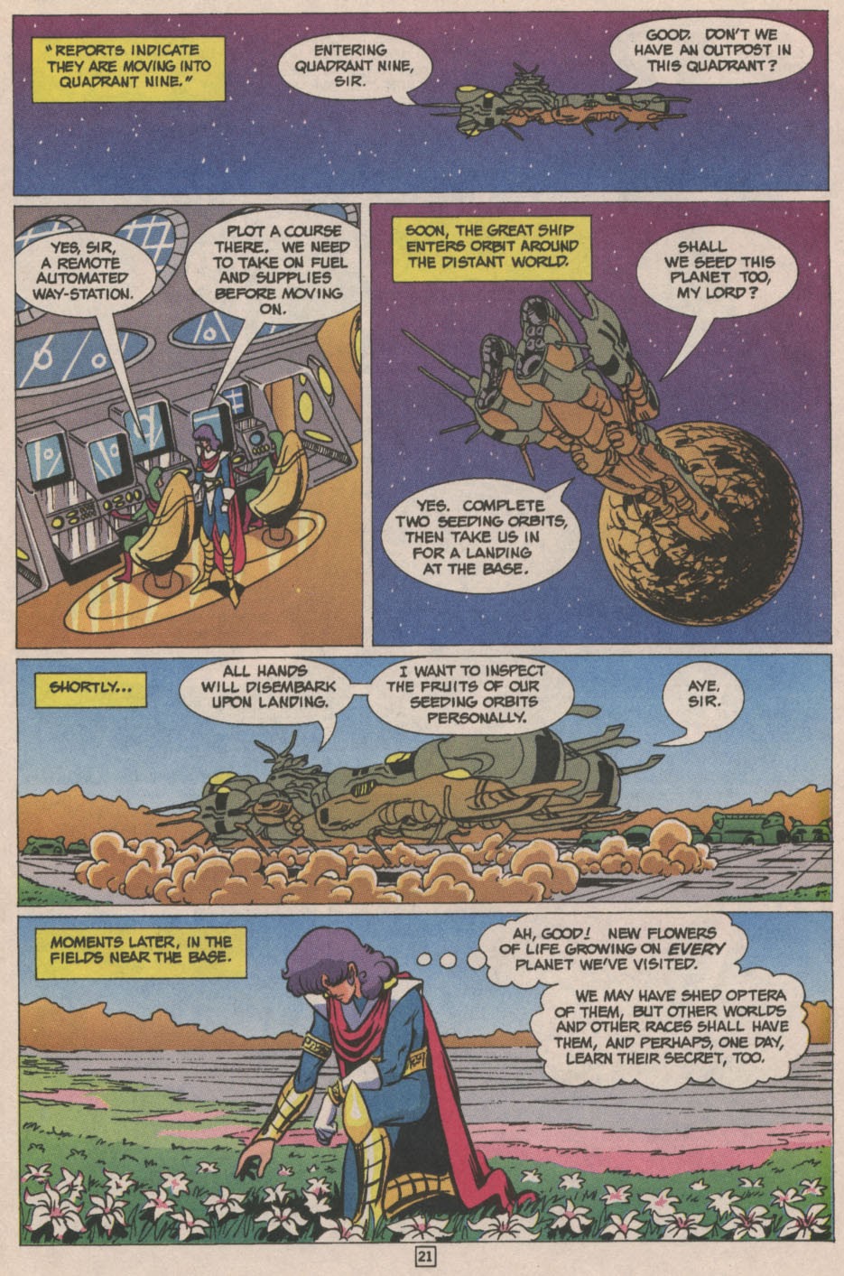 Read online Robotech Genesis: The Legend of Zor comic -  Issue #6 - 22