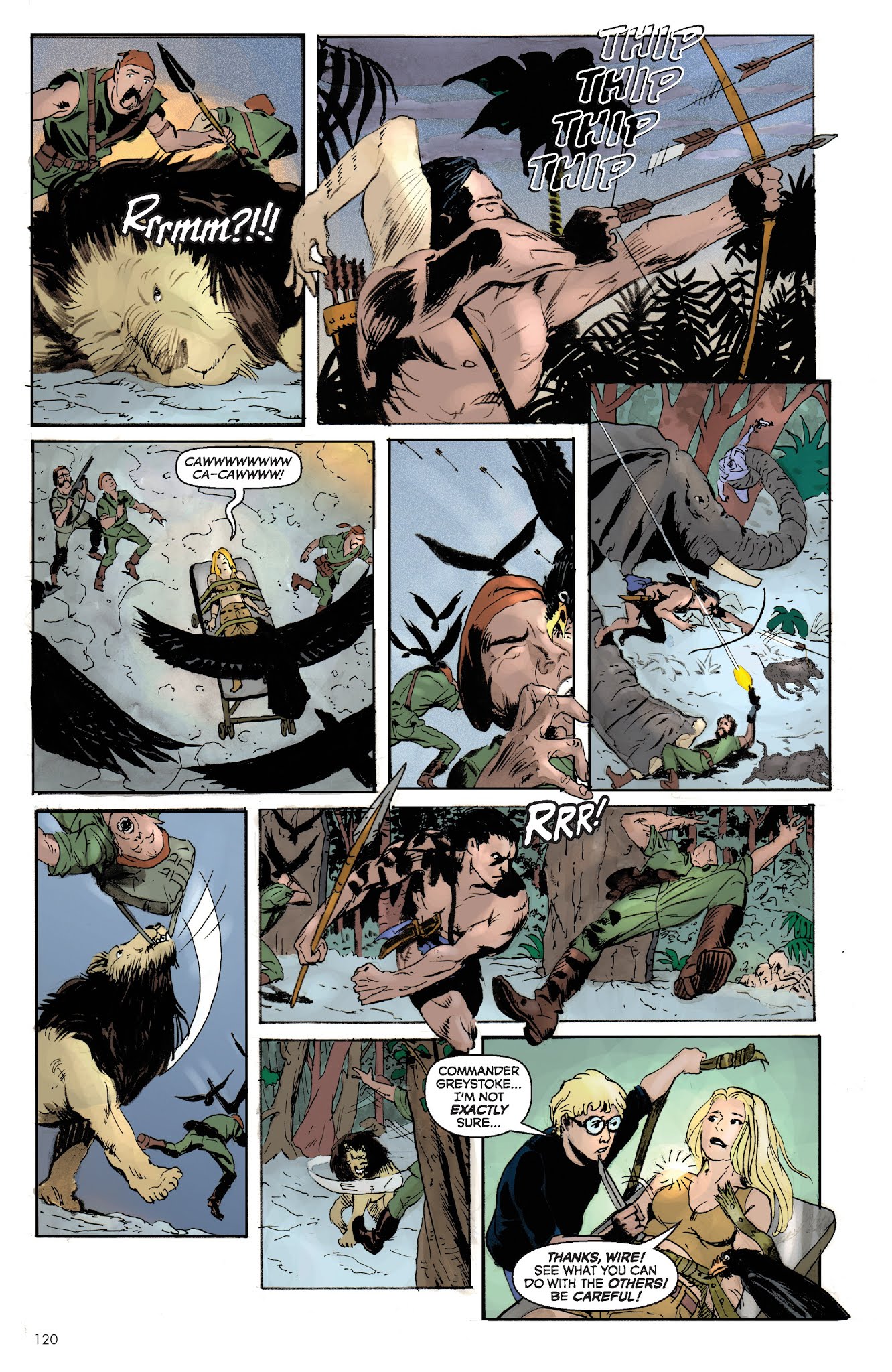 Read online The Once and Future Tarzan comic -  Issue # TPB - 121