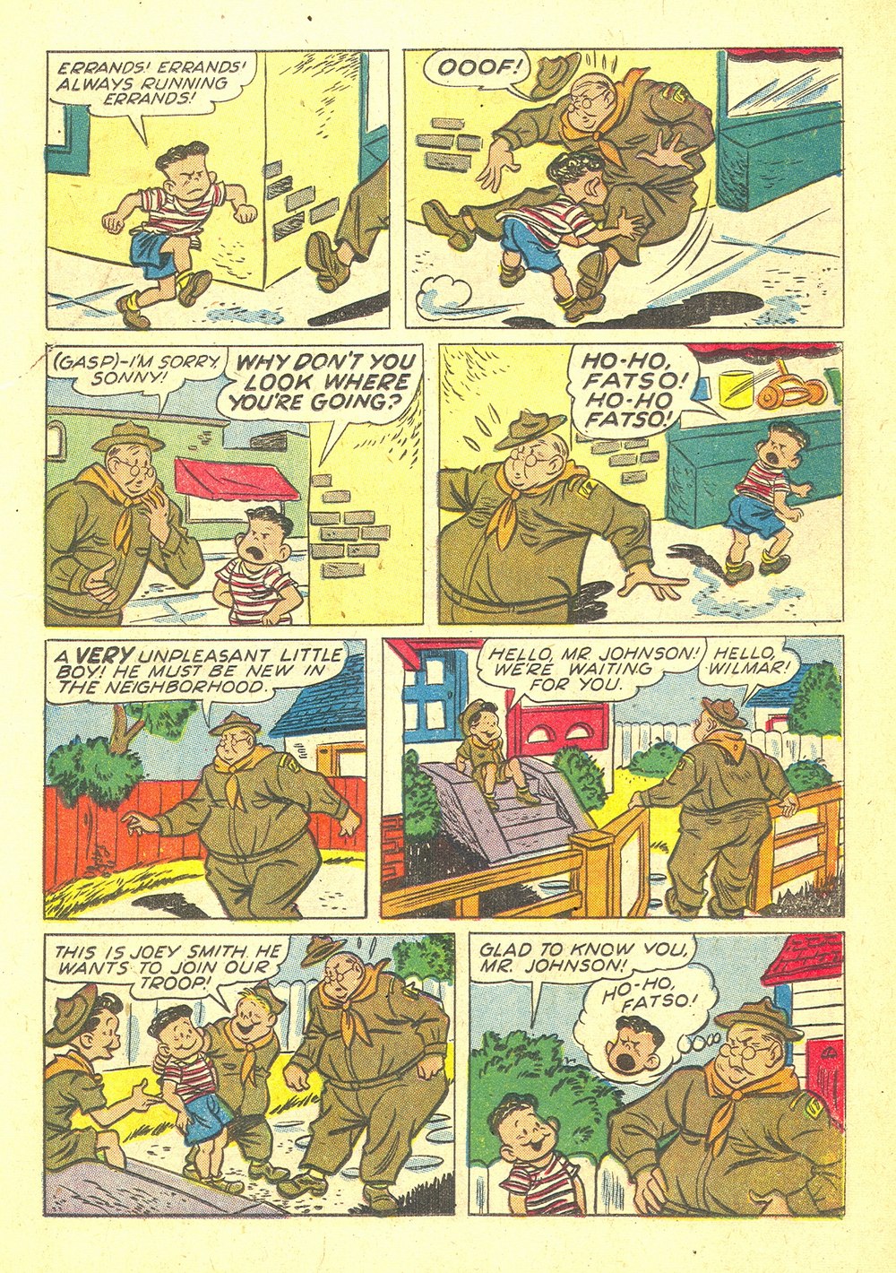 Read online Four Color Comics comic -  Issue #550 - 17