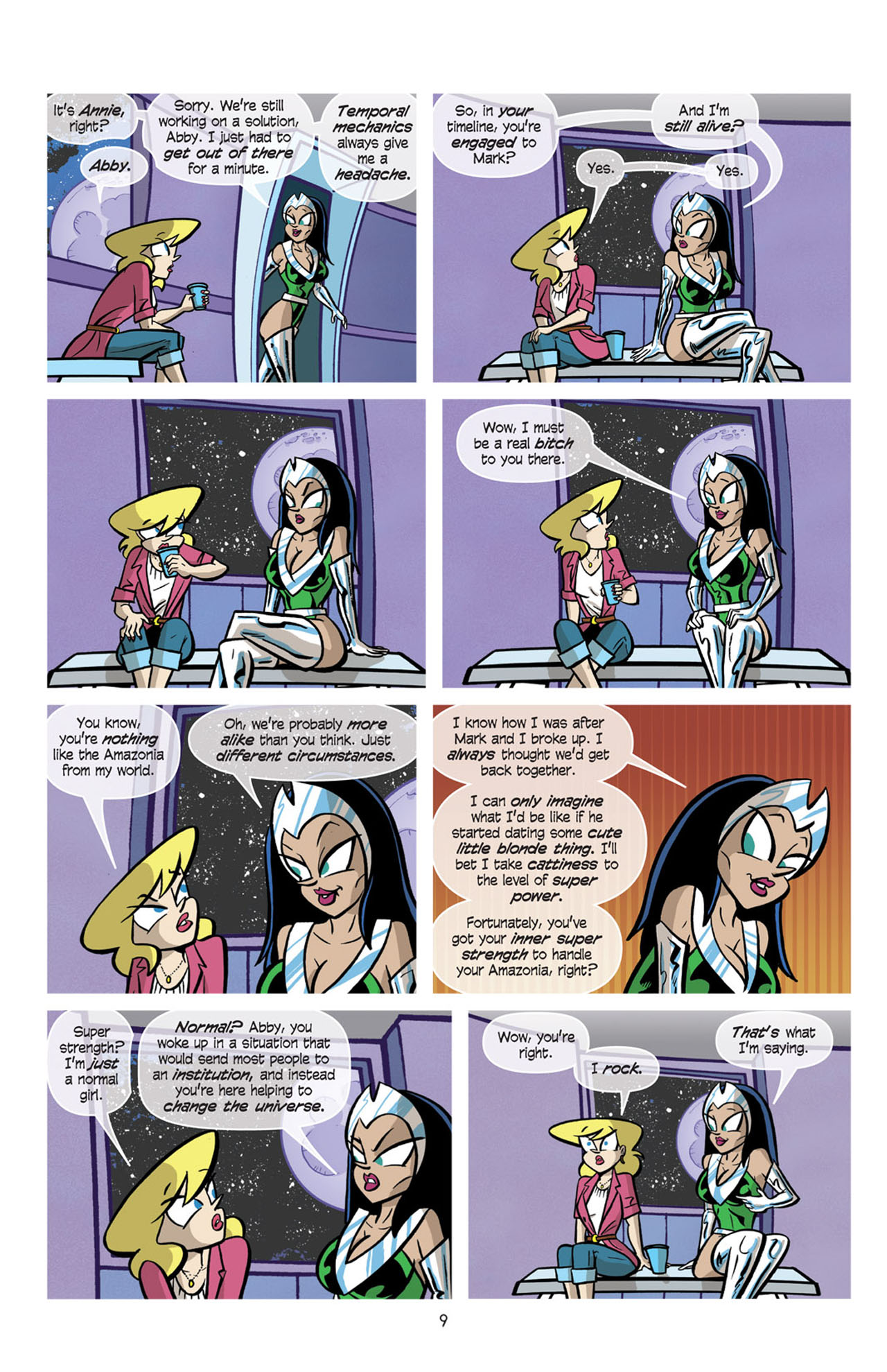 Read online Love and Capes comic -  Issue #12 - 12