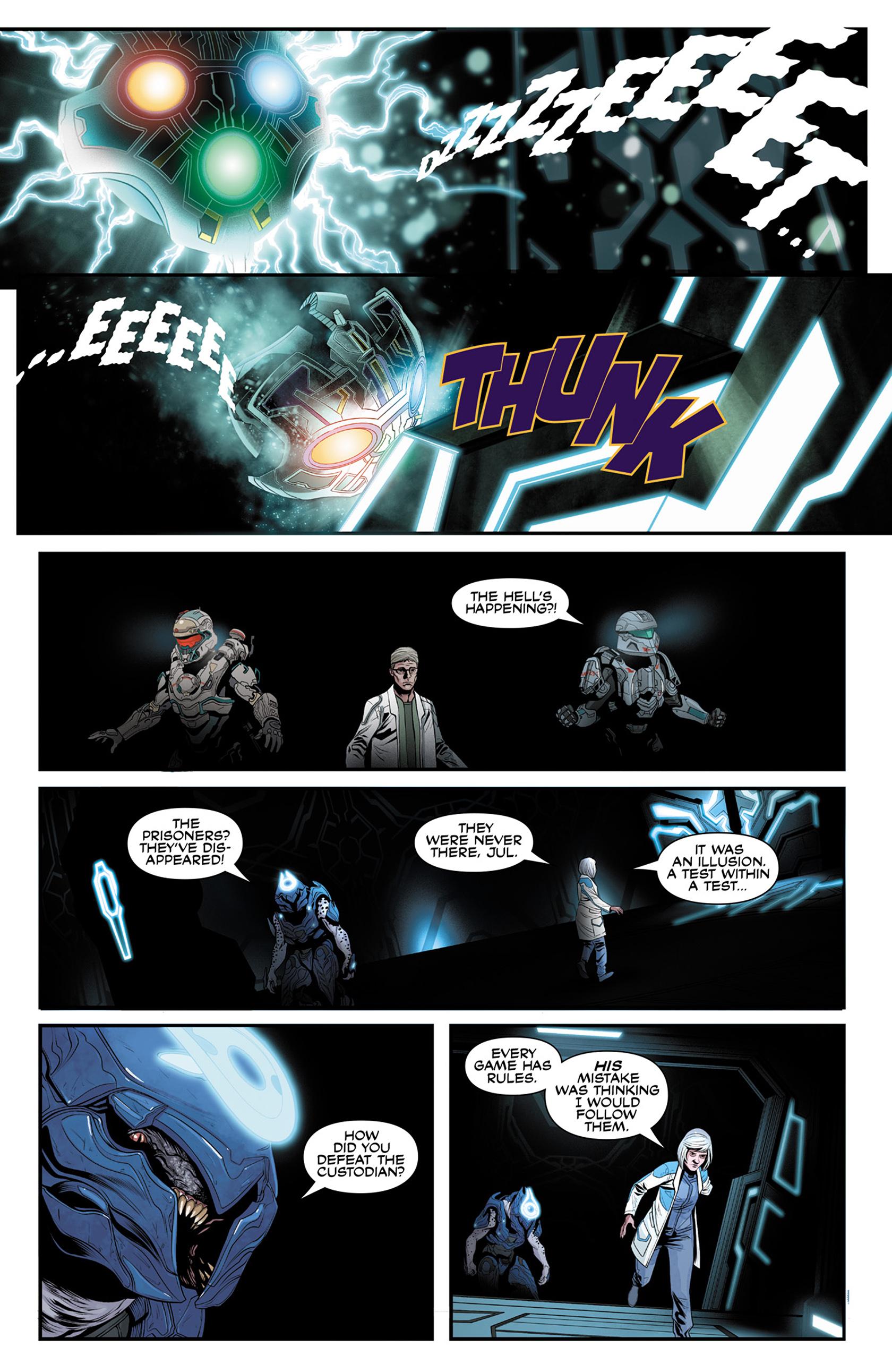 Read online Halo: Escalation comic -  Issue #22 - 22