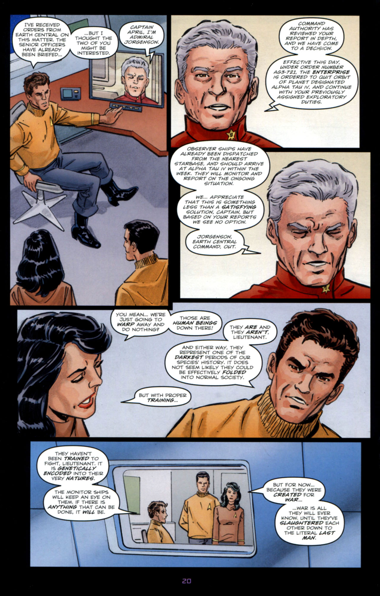 Read online Star Trek: Crew comic -  Issue #4 - 22