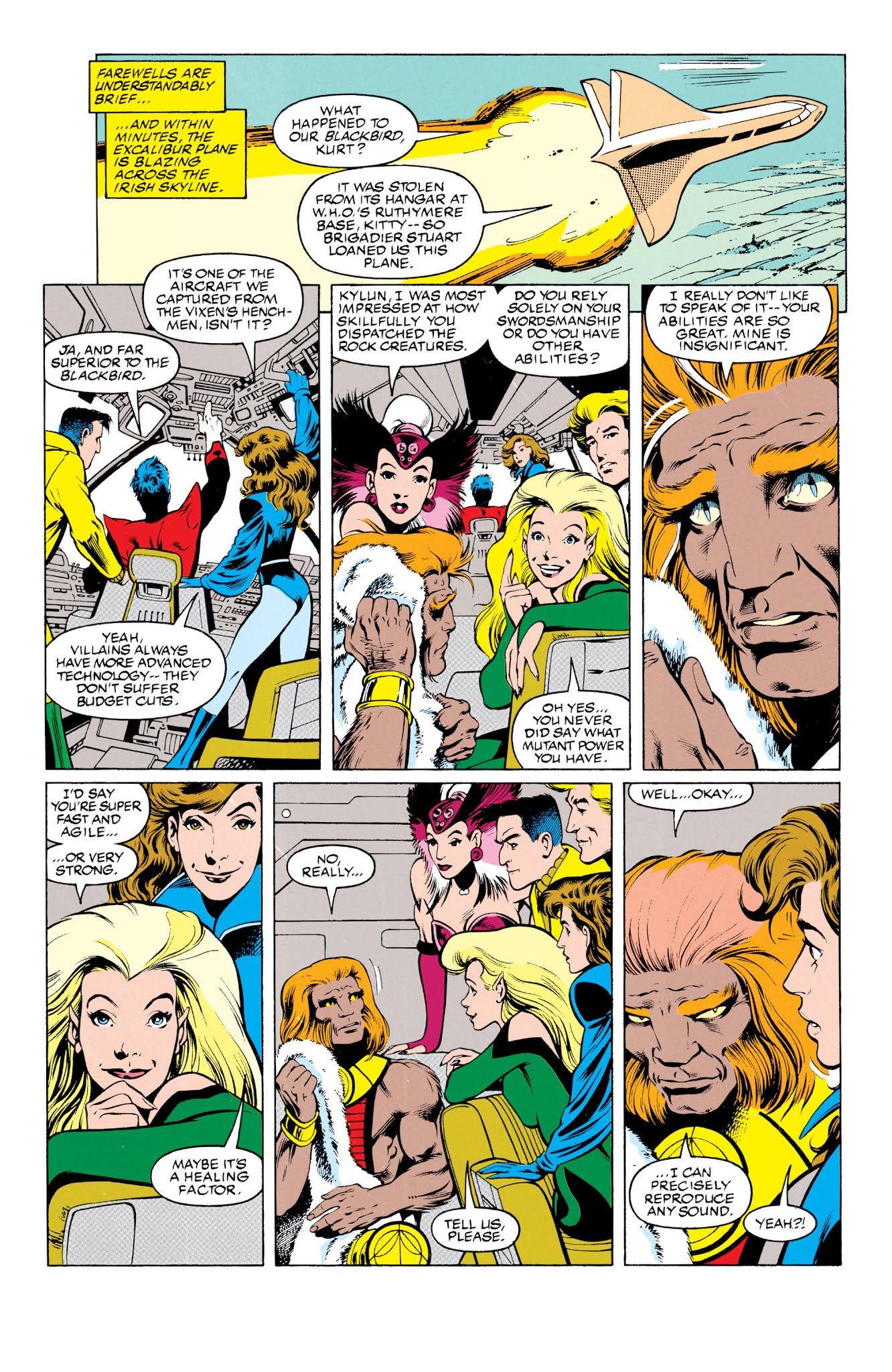 Read online Excalibur Visionaries: Alan Davis comic -  Issue # TPB 1 (Part 2) - 57