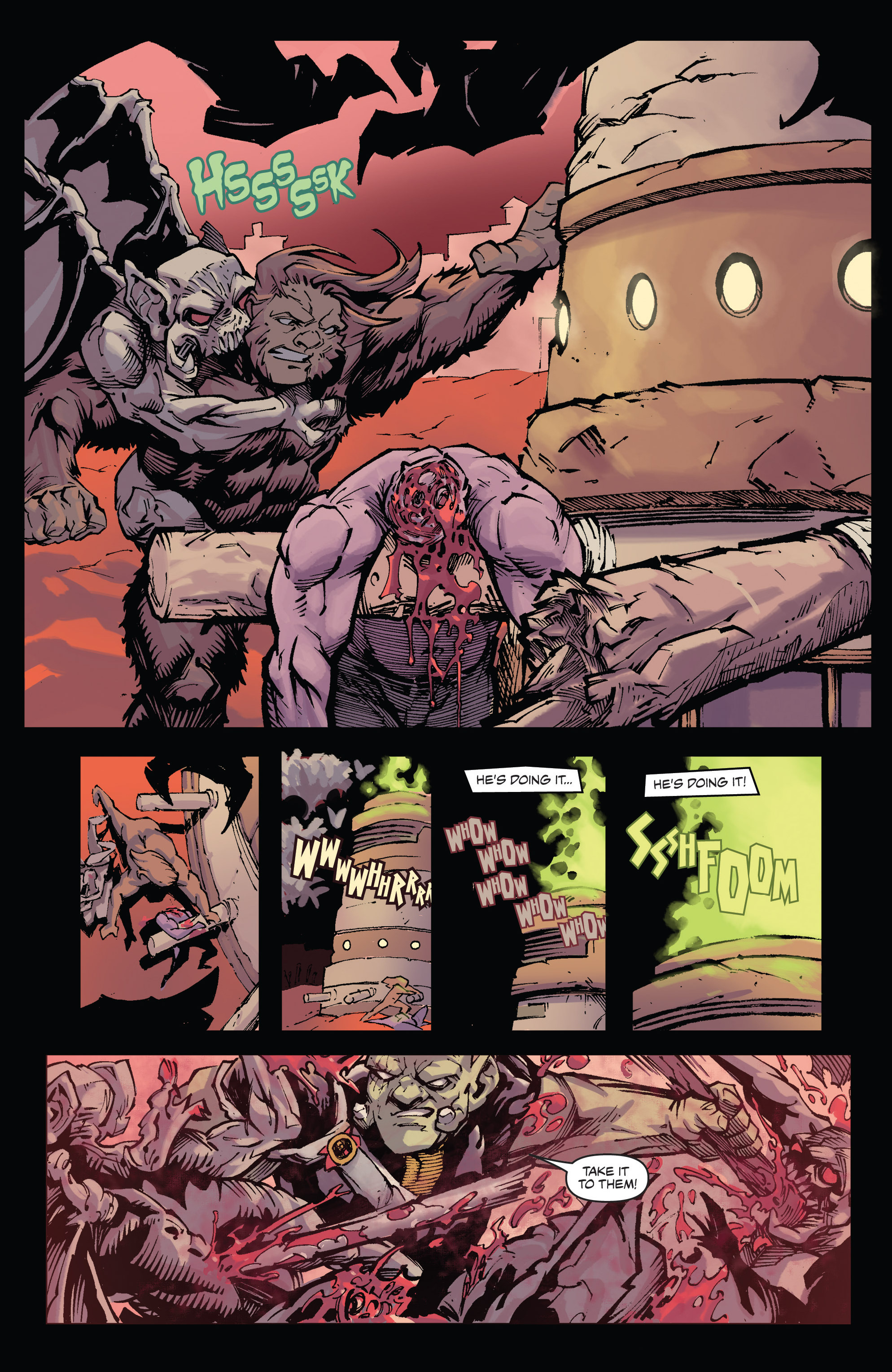 Read online Bigfoot: Sword of the Earthman (2015) comic -  Issue #2 - 14