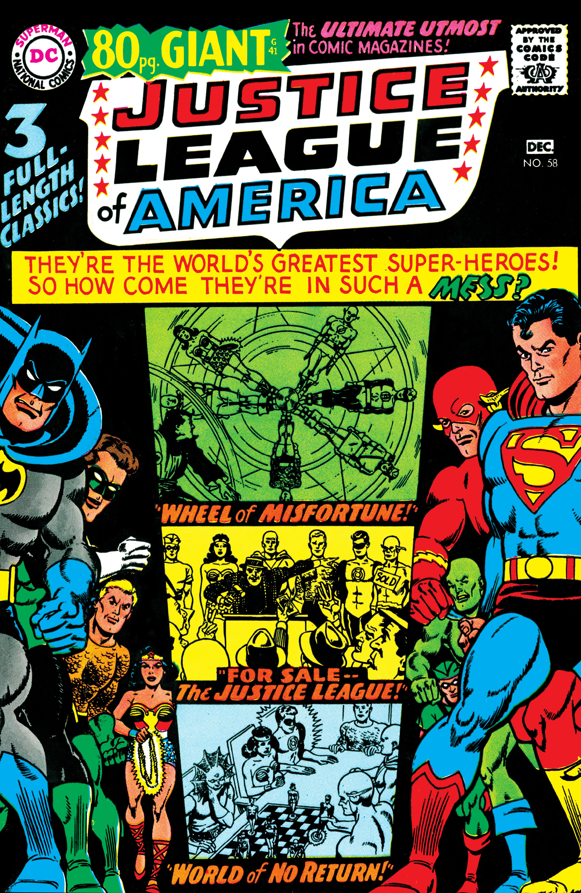 Read online Justice League of America (1960) comic -  Issue #58 - 1