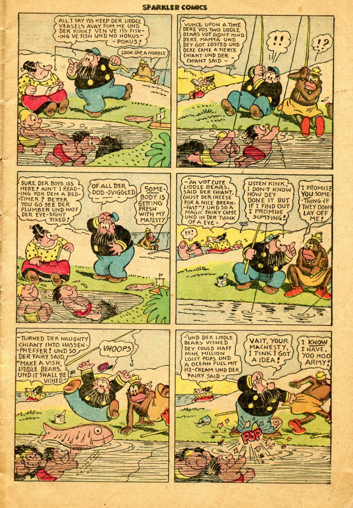 Read online Sparkler Comics comic -  Issue #32 - 5