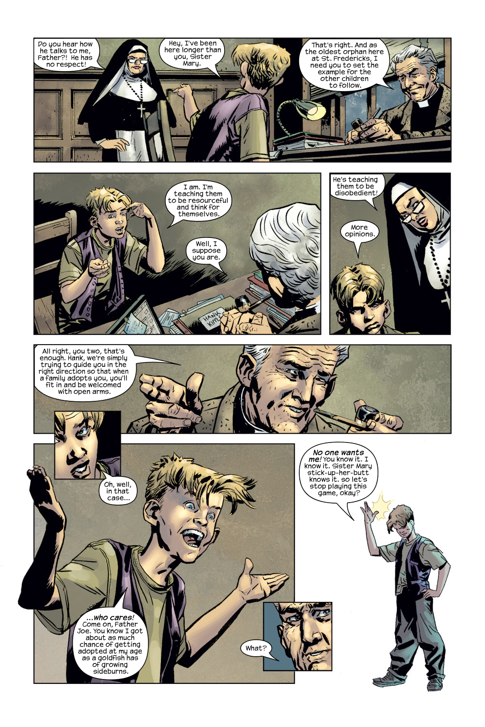 Read online Ultimate Adventures comic -  Issue #1 - 4