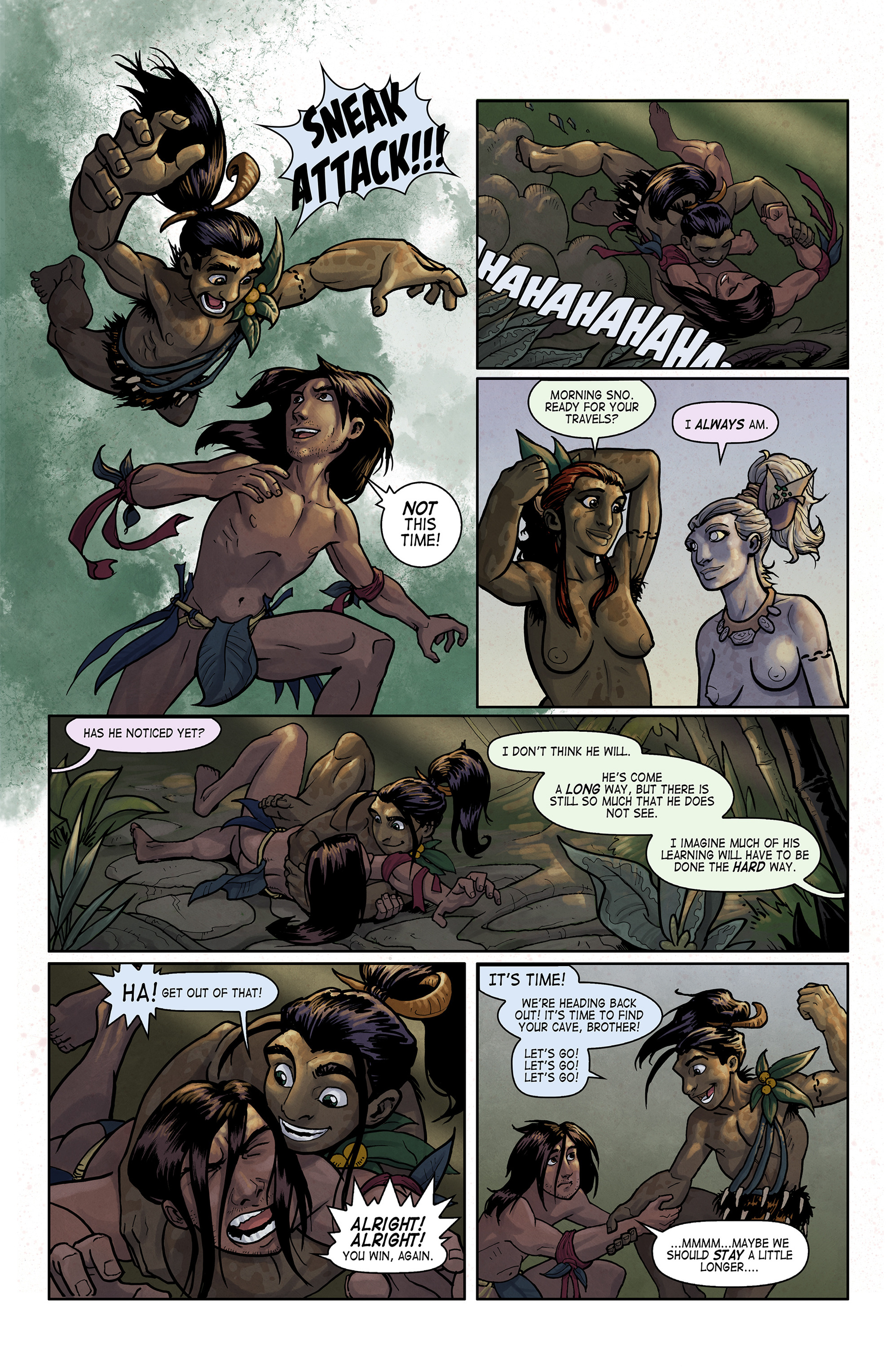 Read online Hominids comic -  Issue #4 - 9