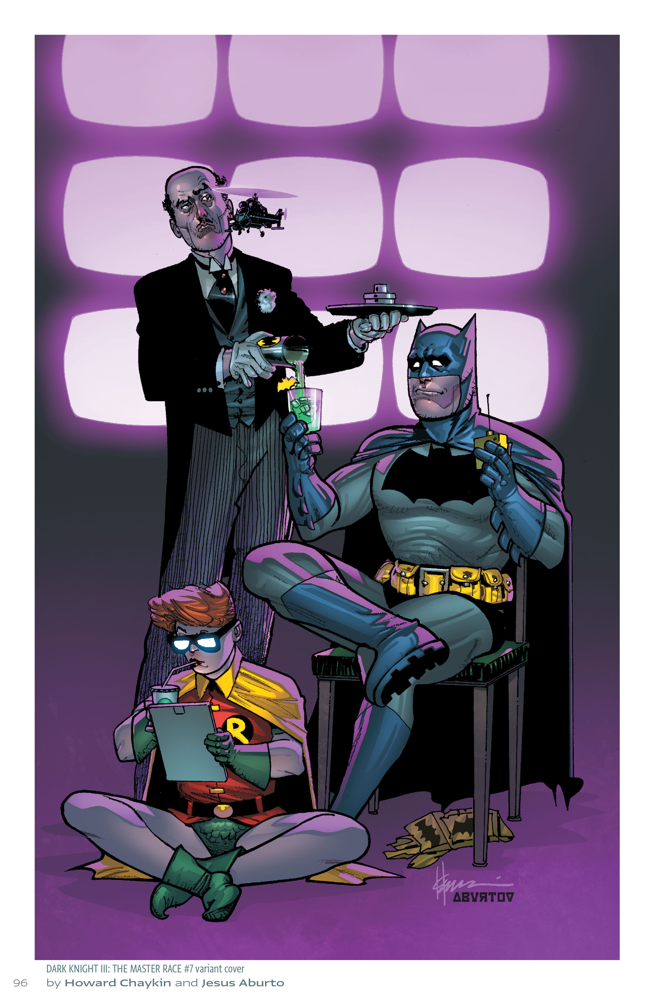 Read online Batman: The Dark Knight Master Race: The Covers Deluxe Edition comic -  Issue # TPB (Part 1) - 90