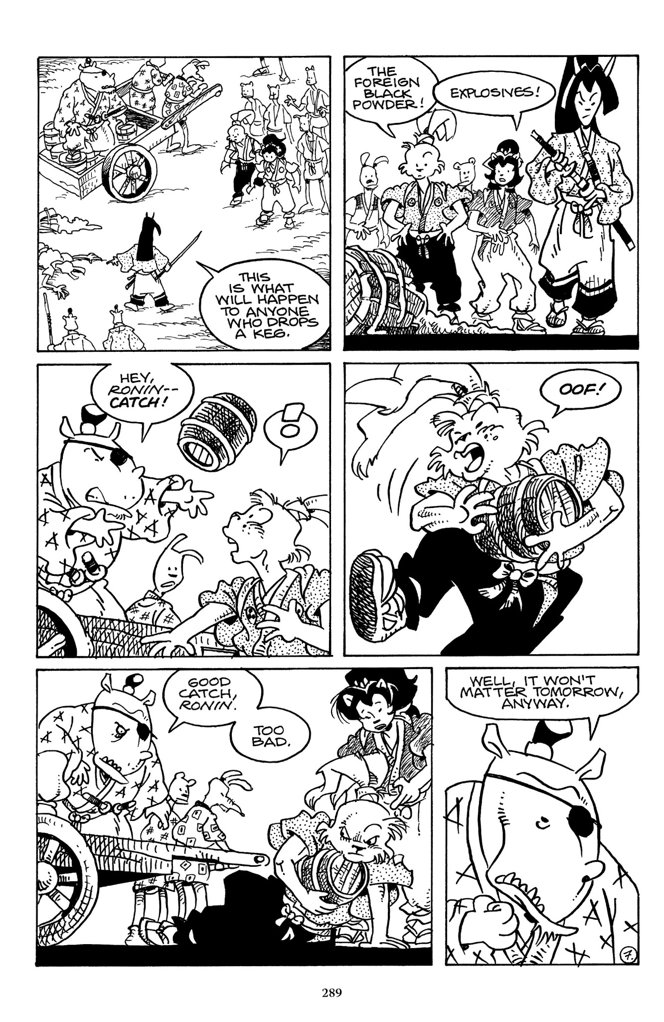 Read online The Usagi Yojimbo Saga comic -  Issue # TPB 5 - 285