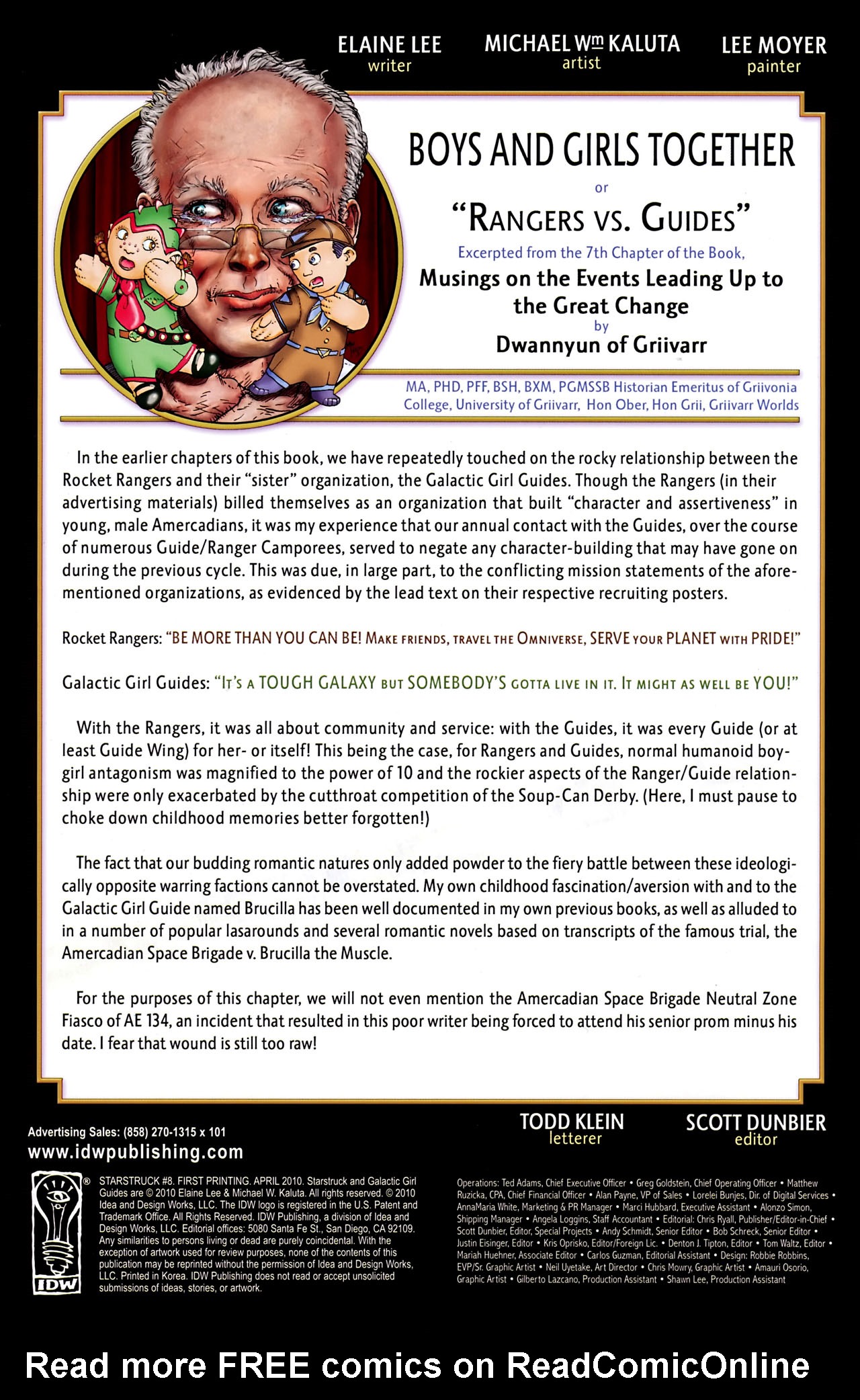 Read online Starstruck (2009) comic -  Issue #8 - 2