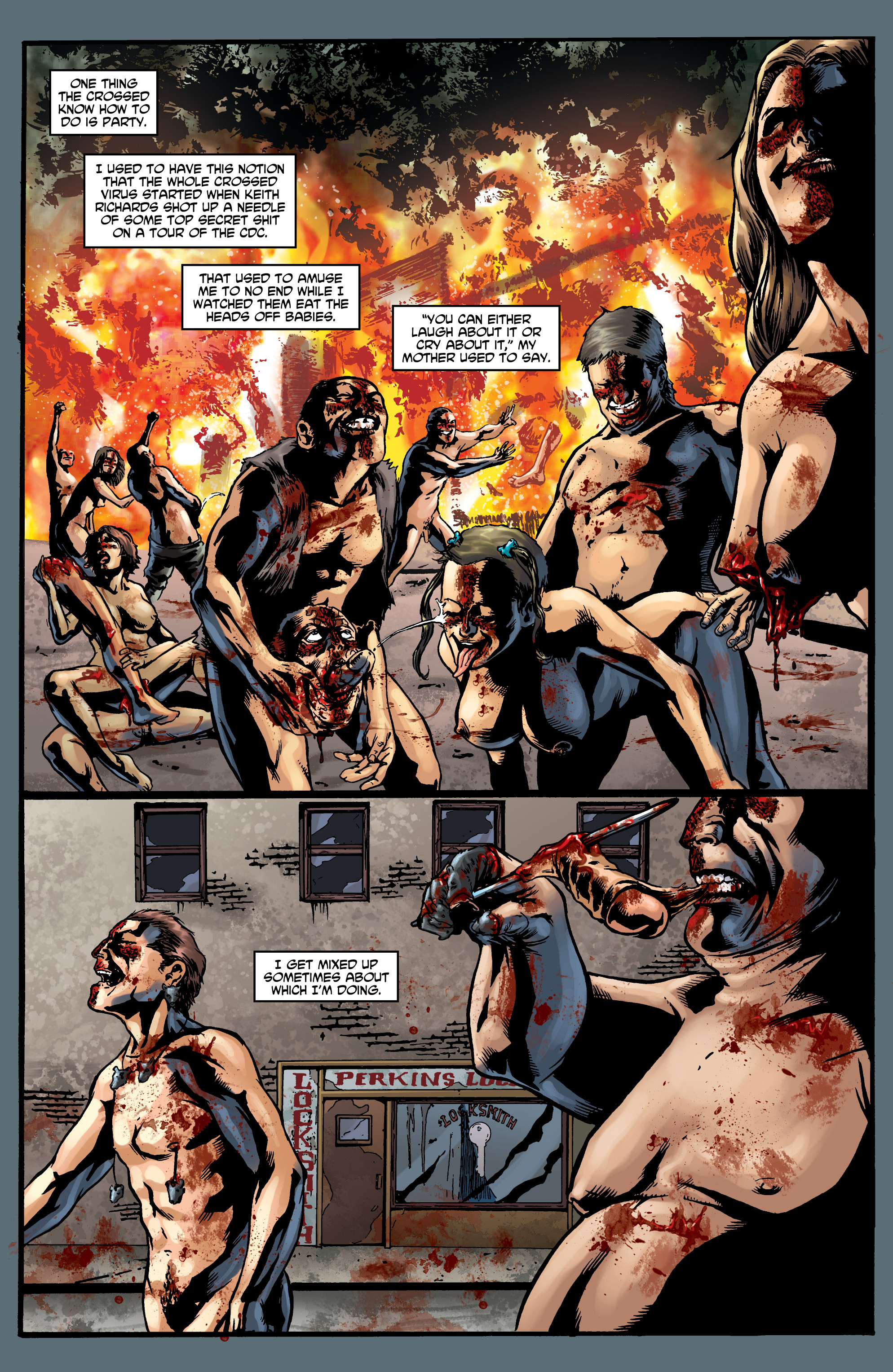 Read online Crossed: Badlands comic -  Issue #21 - 20