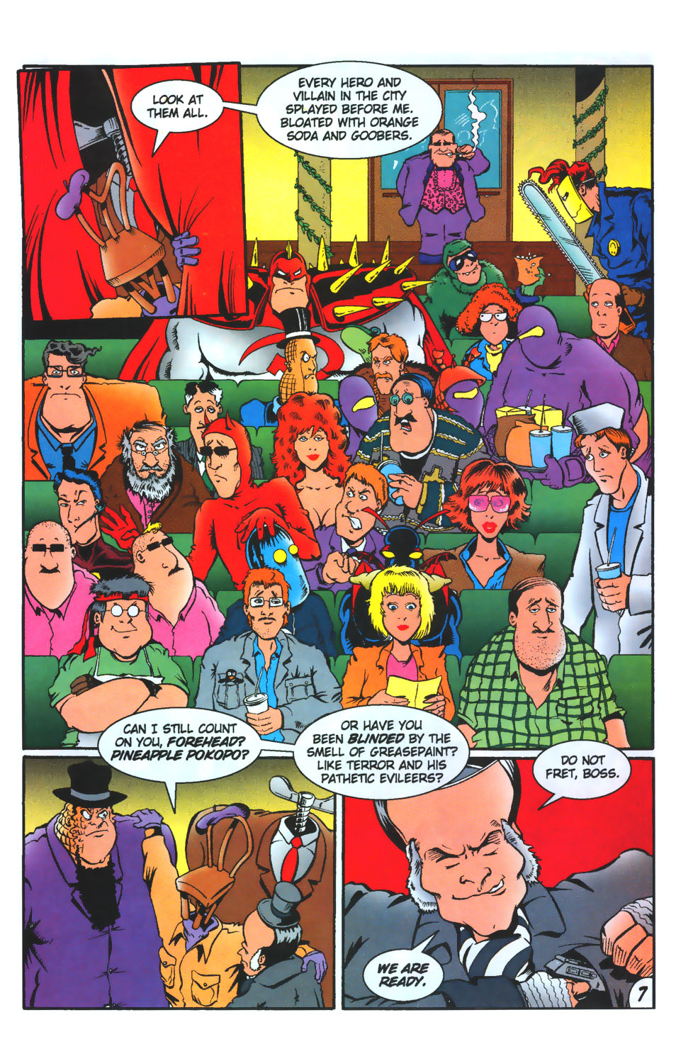 Read online The Tick's Big Xmas Trilogy comic -  Issue #3 - 10