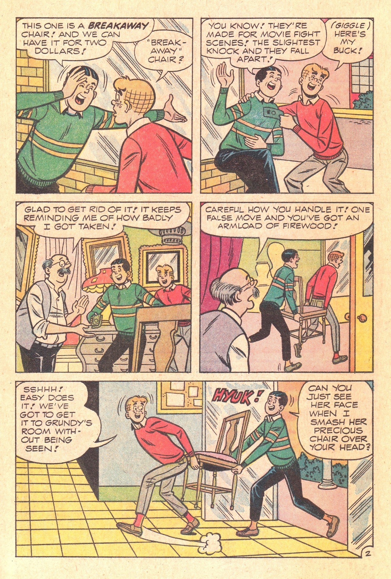Read online Reggie and Me (1966) comic -  Issue #29 - 4