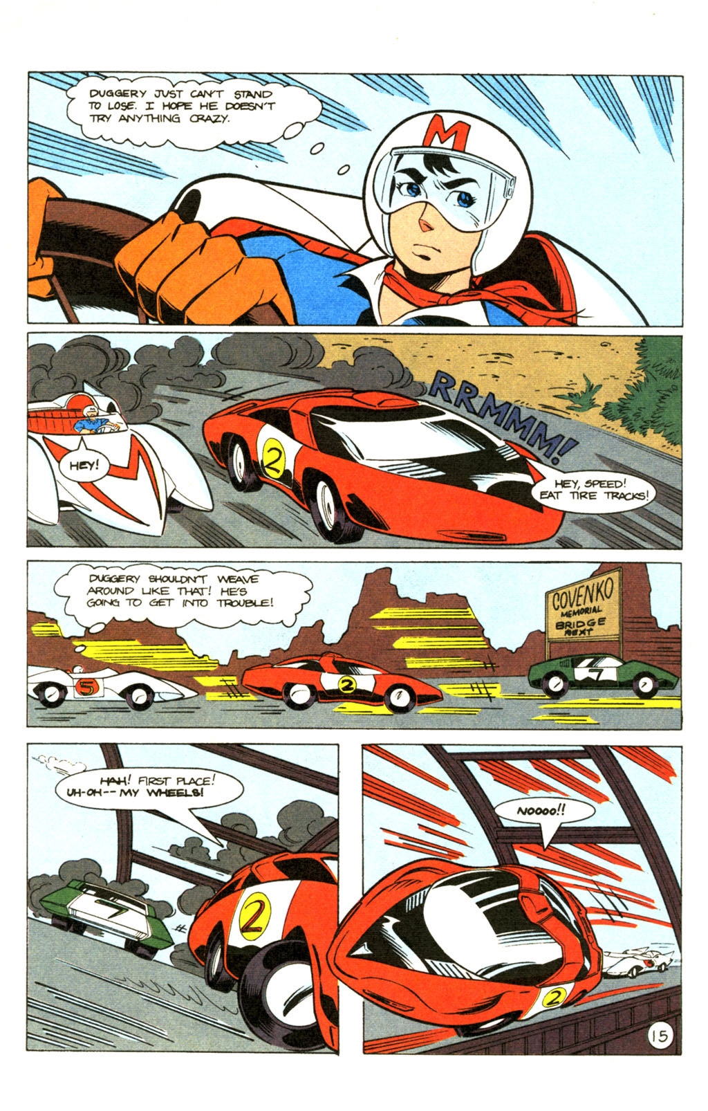 Read online Speed Racer (1987) comic -  Issue #38 - 20