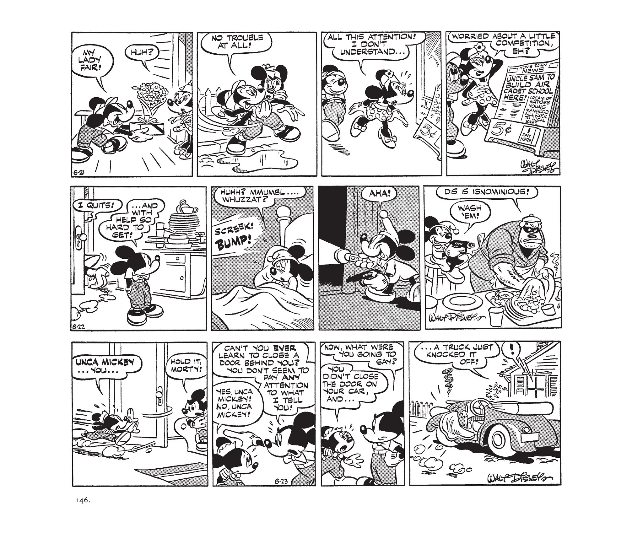 Read online Walt Disney's Mickey Mouse by Floyd Gottfredson comic -  Issue # TPB 8 (Part 2) - 46