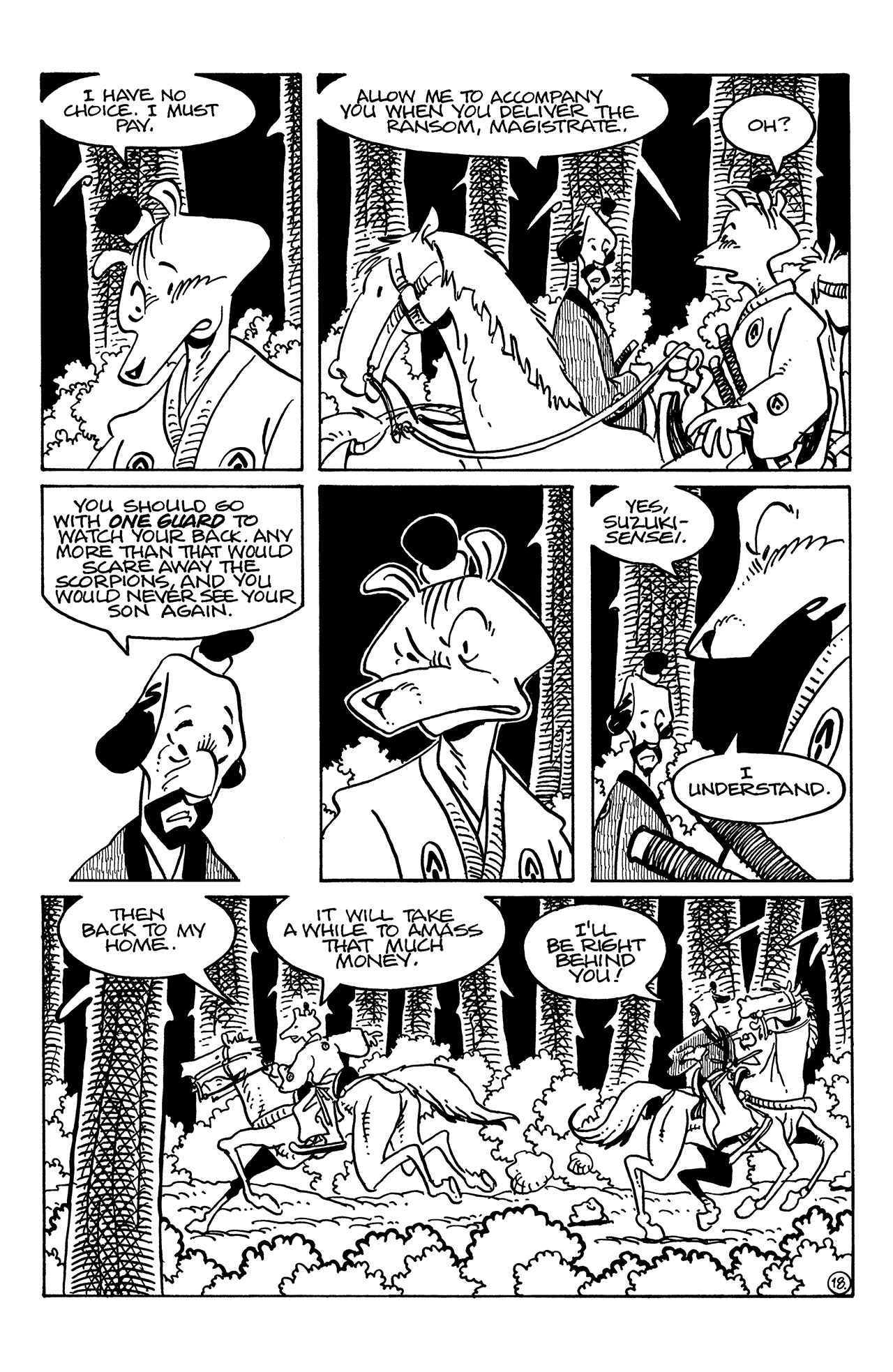 Read online Usagi Yojimbo (1996) comic -  Issue #137 - 20