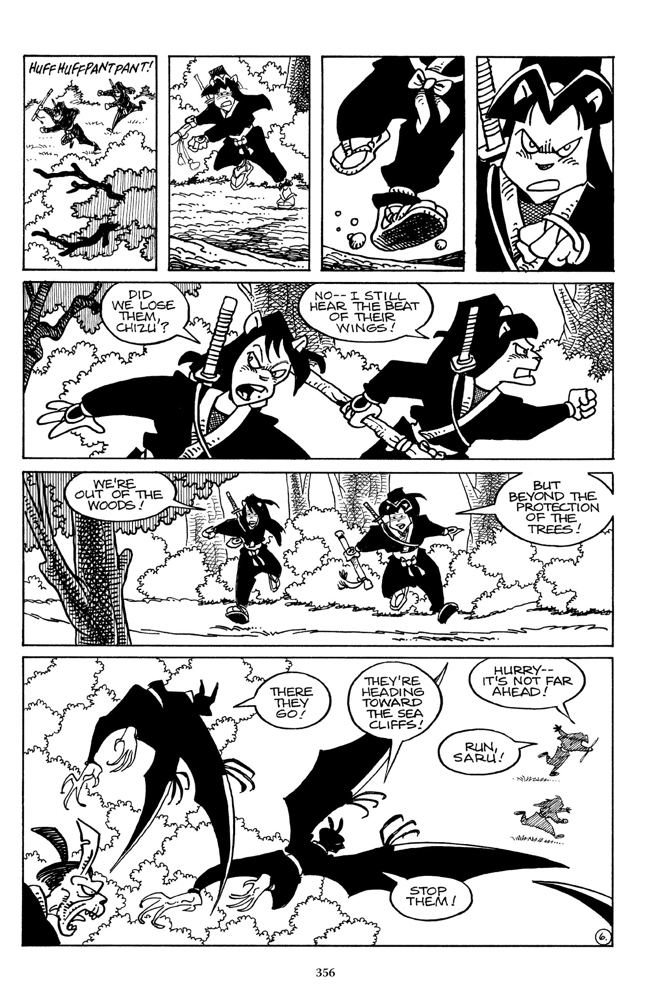 Read online The Usagi Yojimbo Saga comic -  Issue # TPB 3 - 352