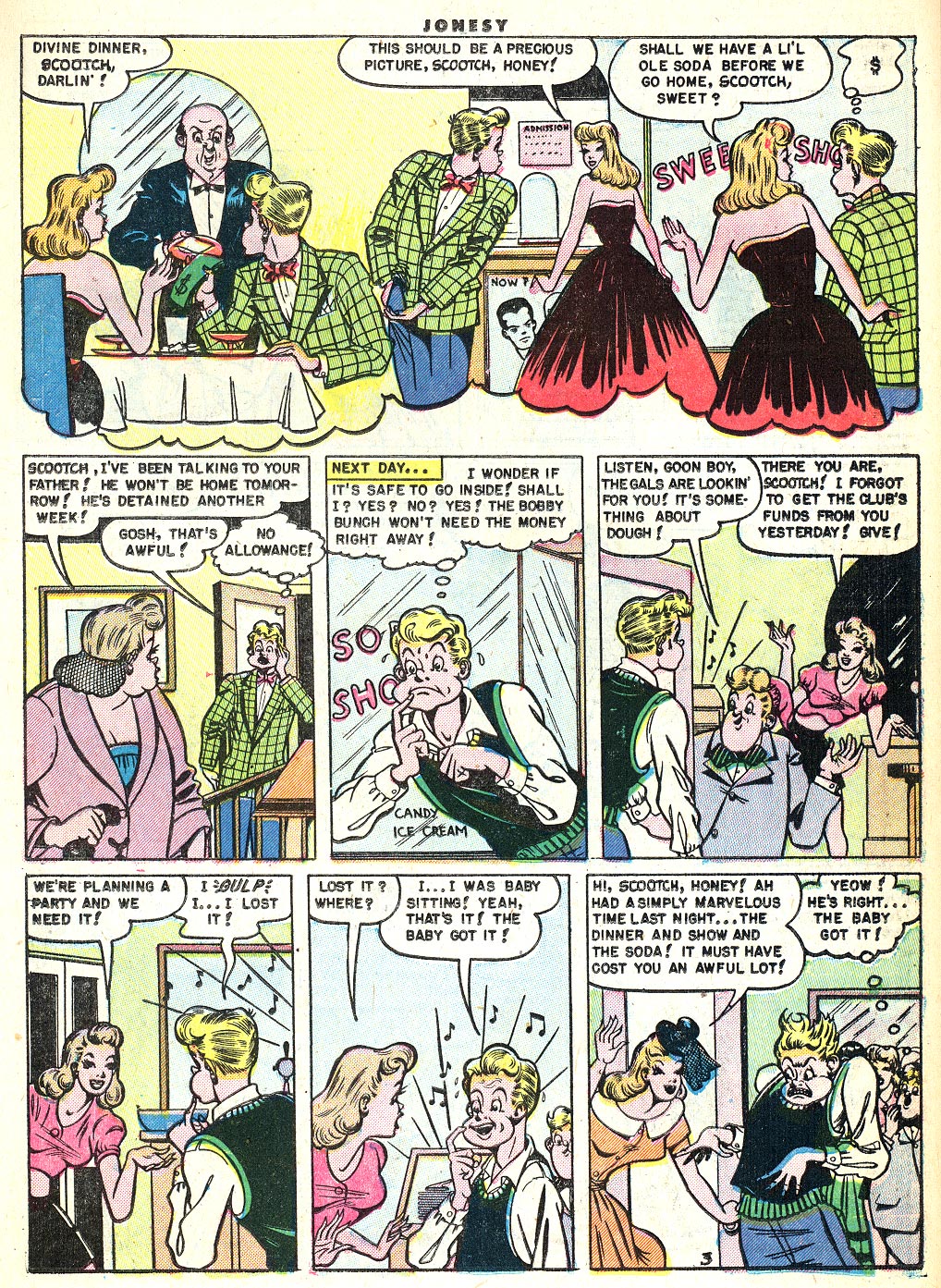 Read online Jonesy (1953) comic -  Issue #3 - 11
