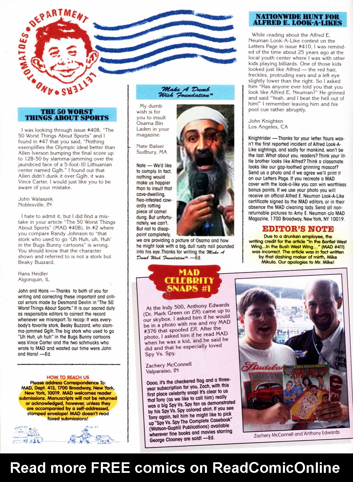 Read online MAD comic -  Issue #413 - 4