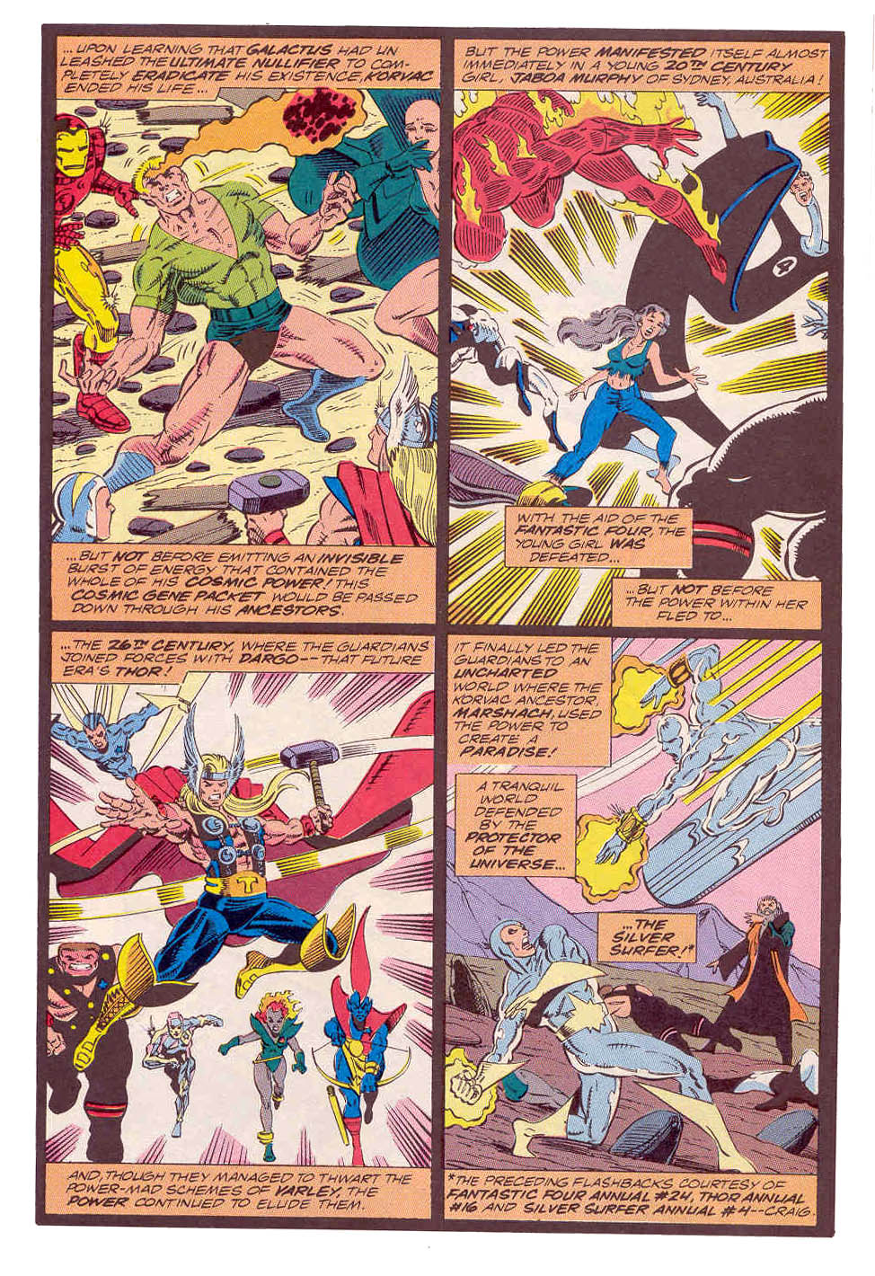 Read online Guardians of the Galaxy (1990) comic -  Issue # _Annual 1 - 9