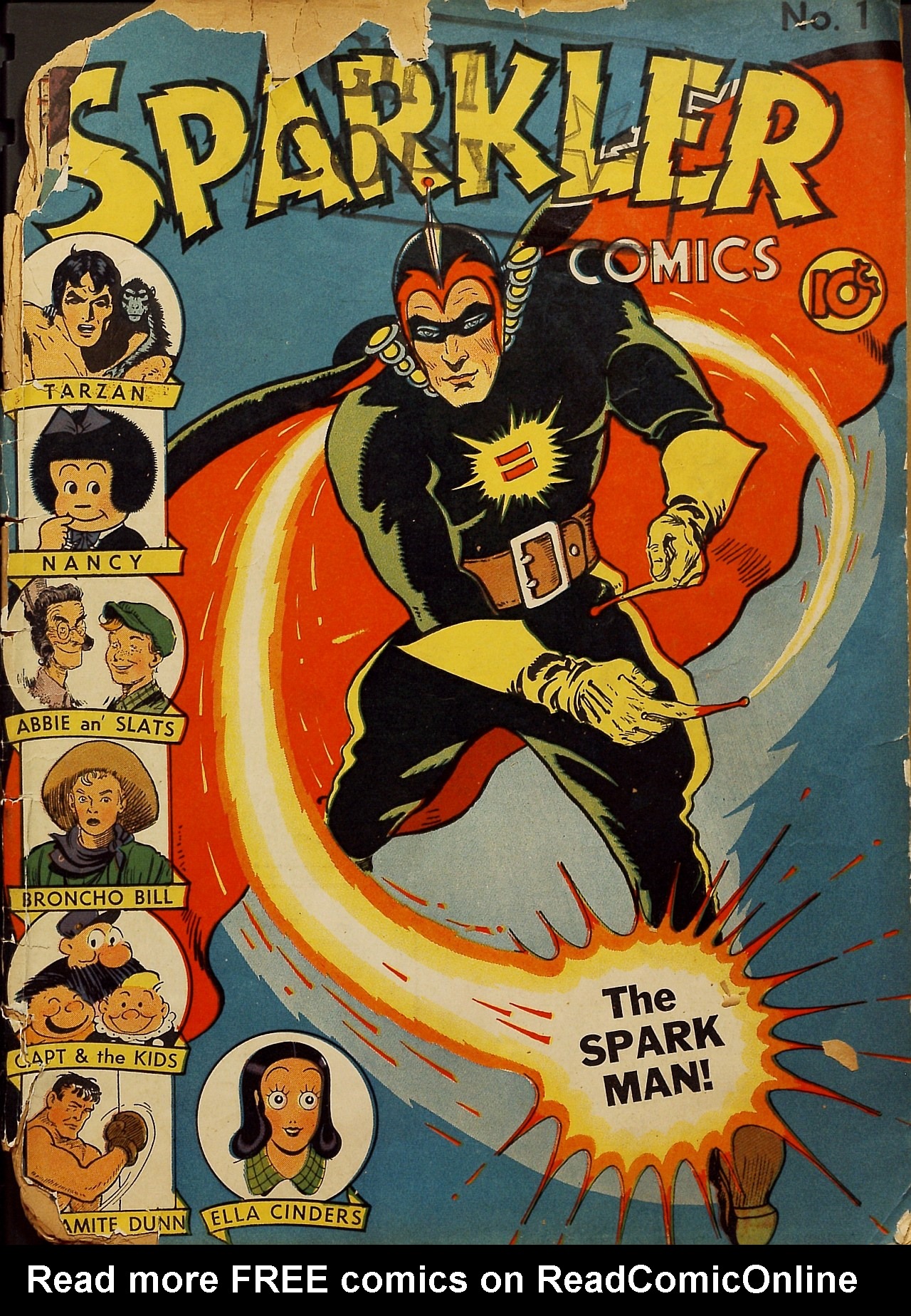 Read online Sparkler Comics comic -  Issue #1 - 2