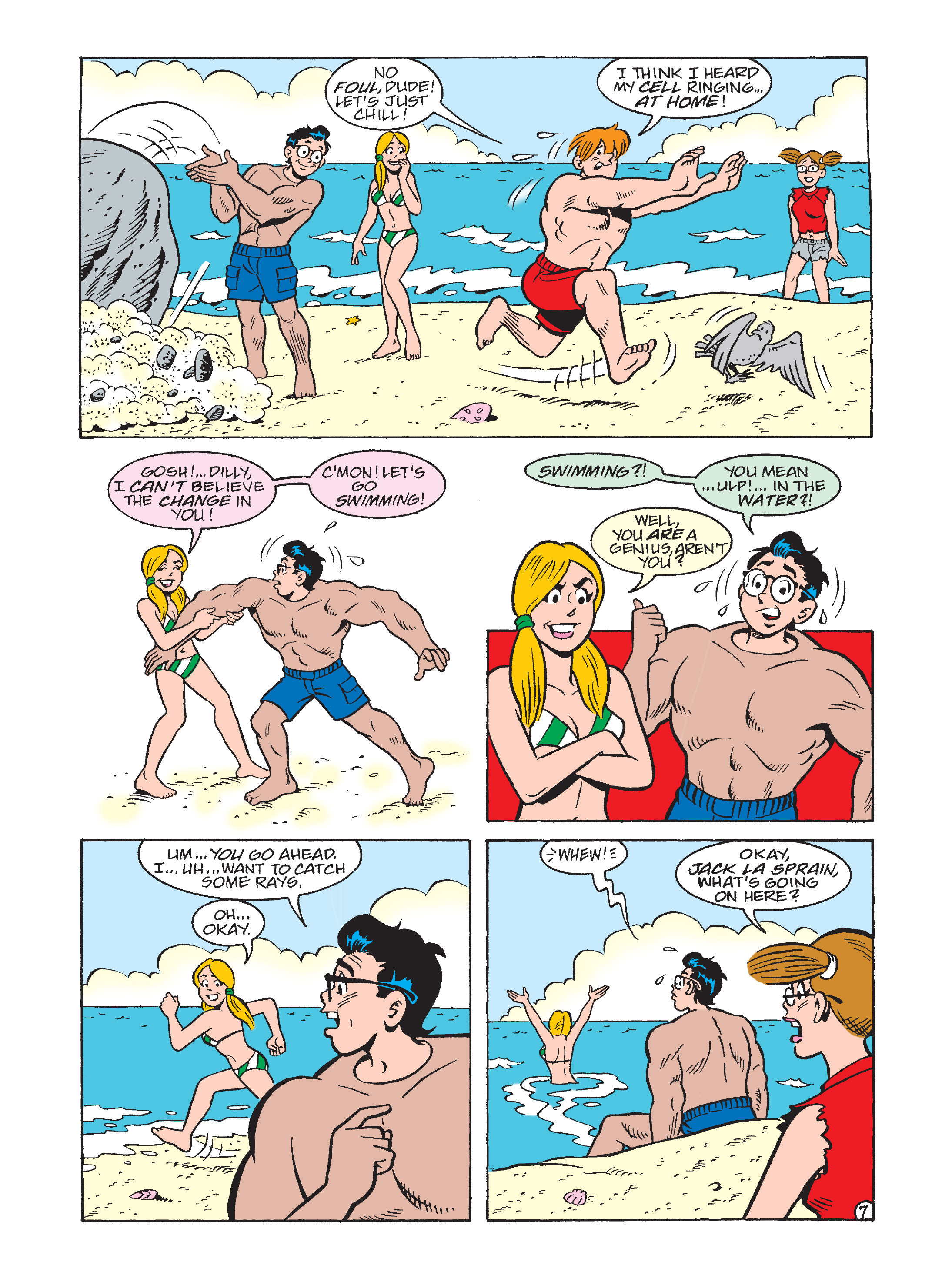 Read online Archie 75th Anniversary Digest comic -  Issue #3 - 214