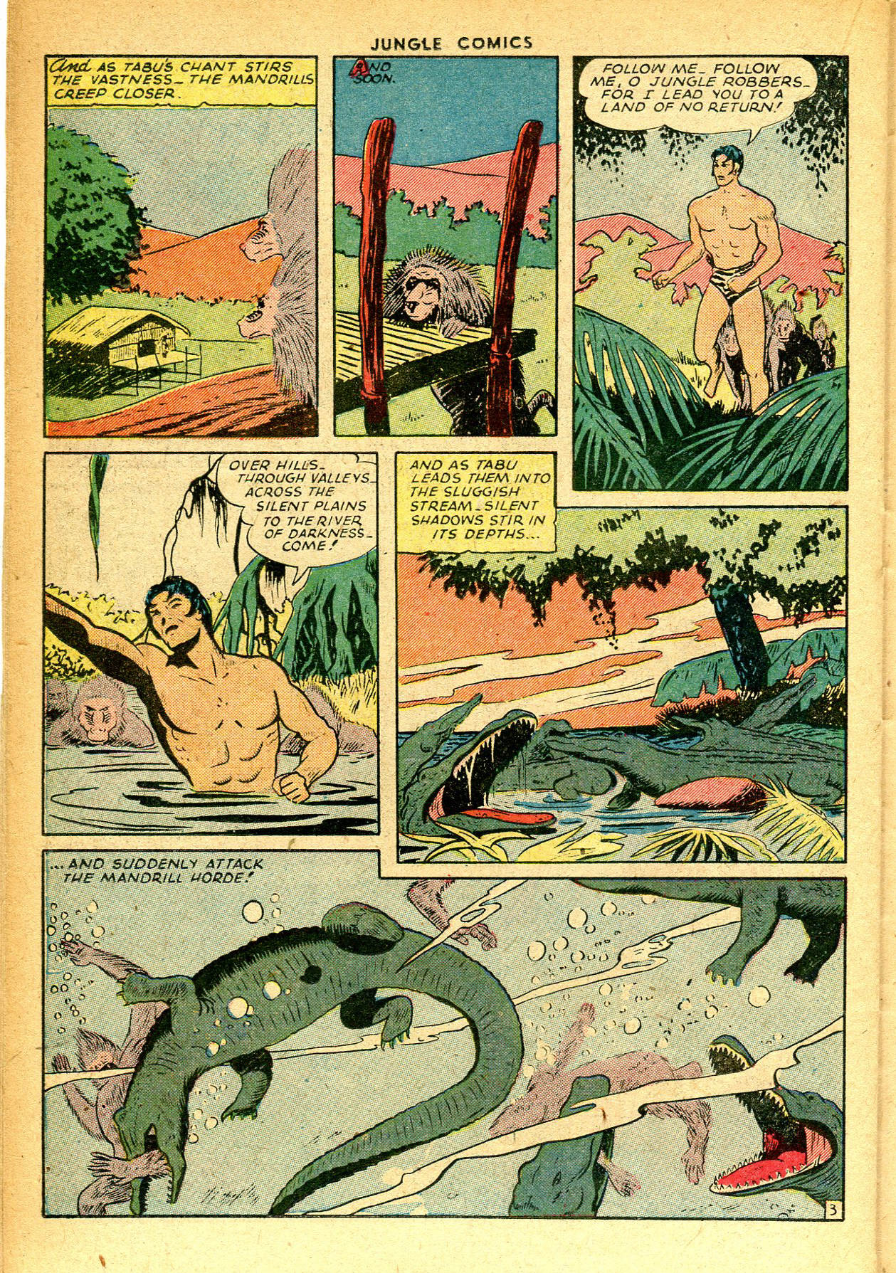 Read online Jungle Comics comic -  Issue #66 - 32