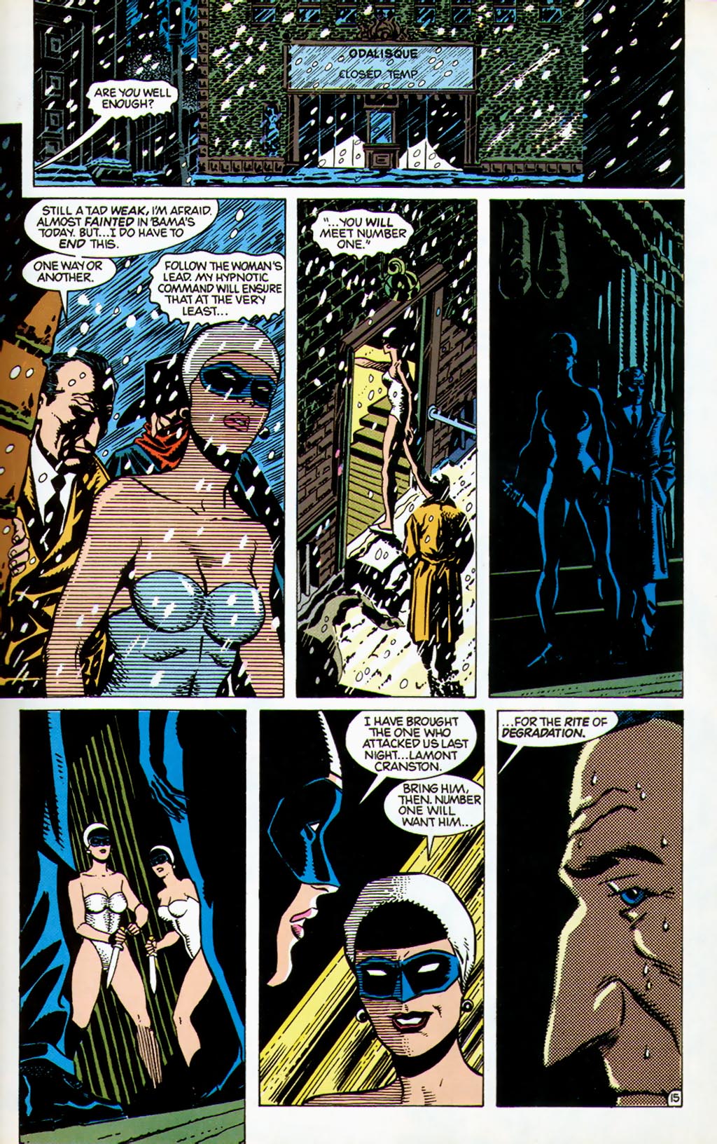 Read online The Shadow Strikes! comic -  Issue #17 - 17