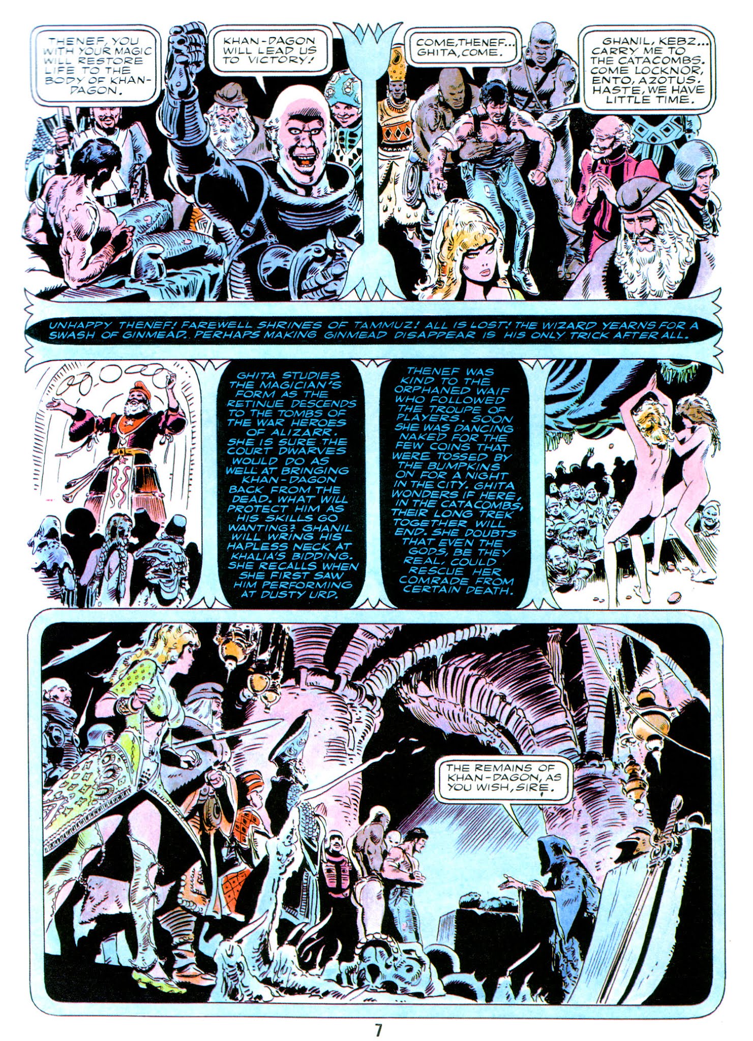 Read online Ghita of Alizarr comic -  Issue #1 - 8