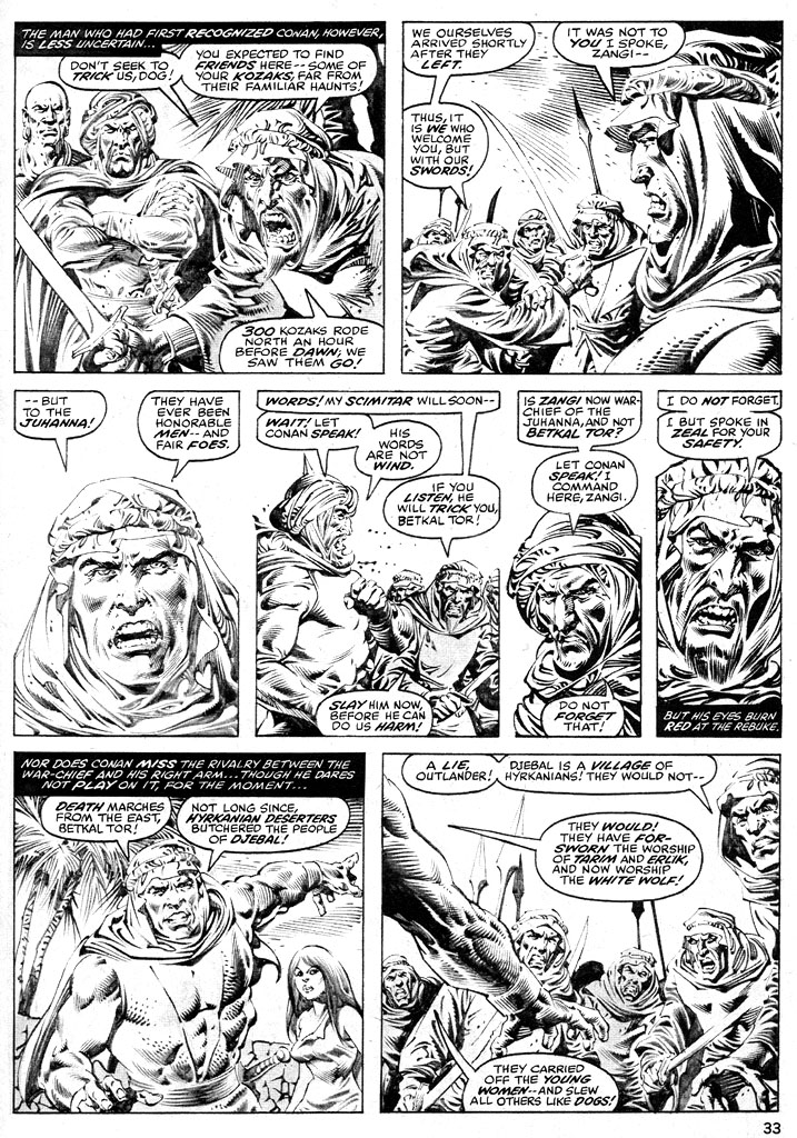 Read online The Savage Sword Of Conan comic -  Issue #37 - 33